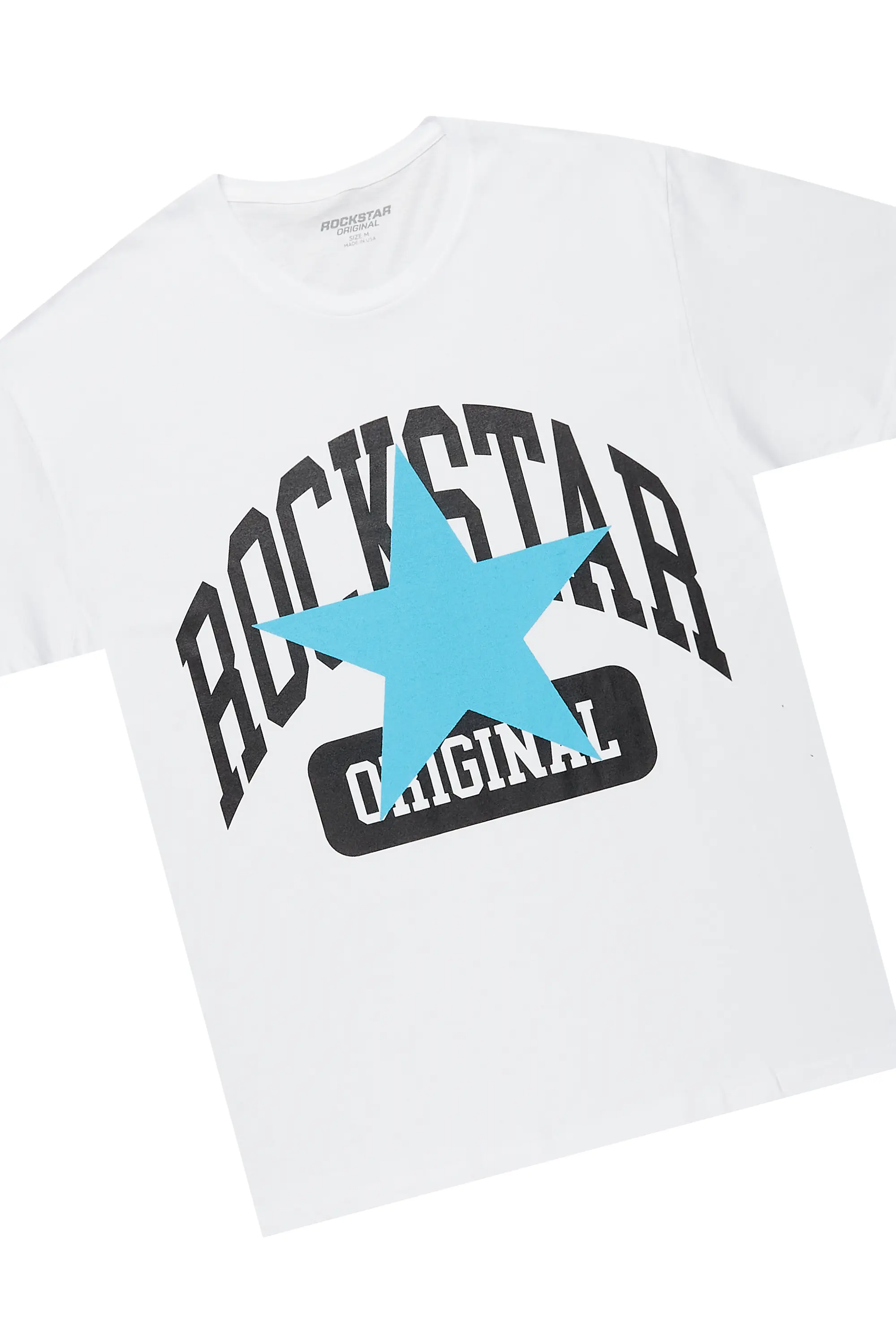 Dash White/Blue T-Shirt/Super Stacked Flare Track Set - Image 8