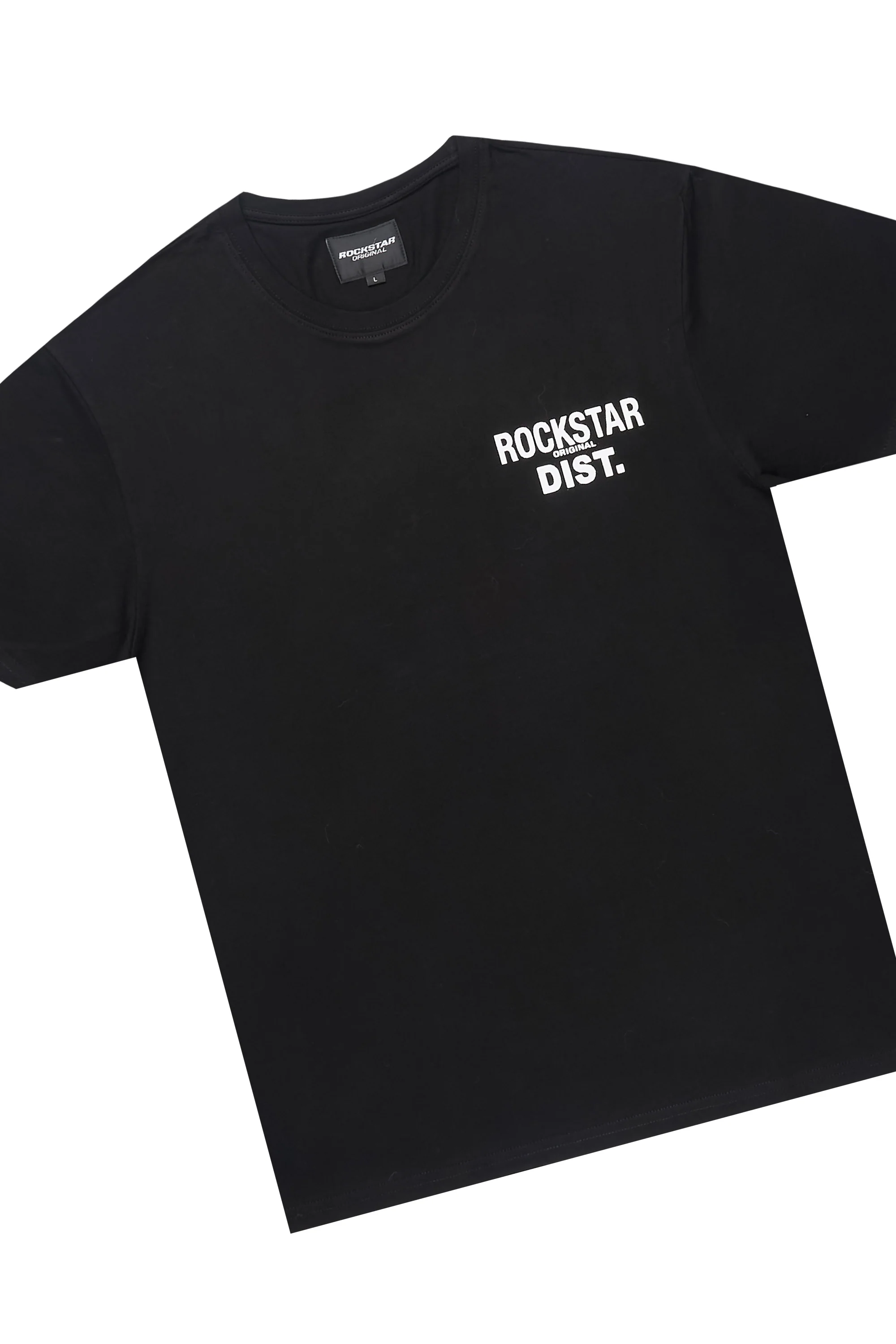 Renard Black T-Shirt/Stacked Flare Track Set - Image 2