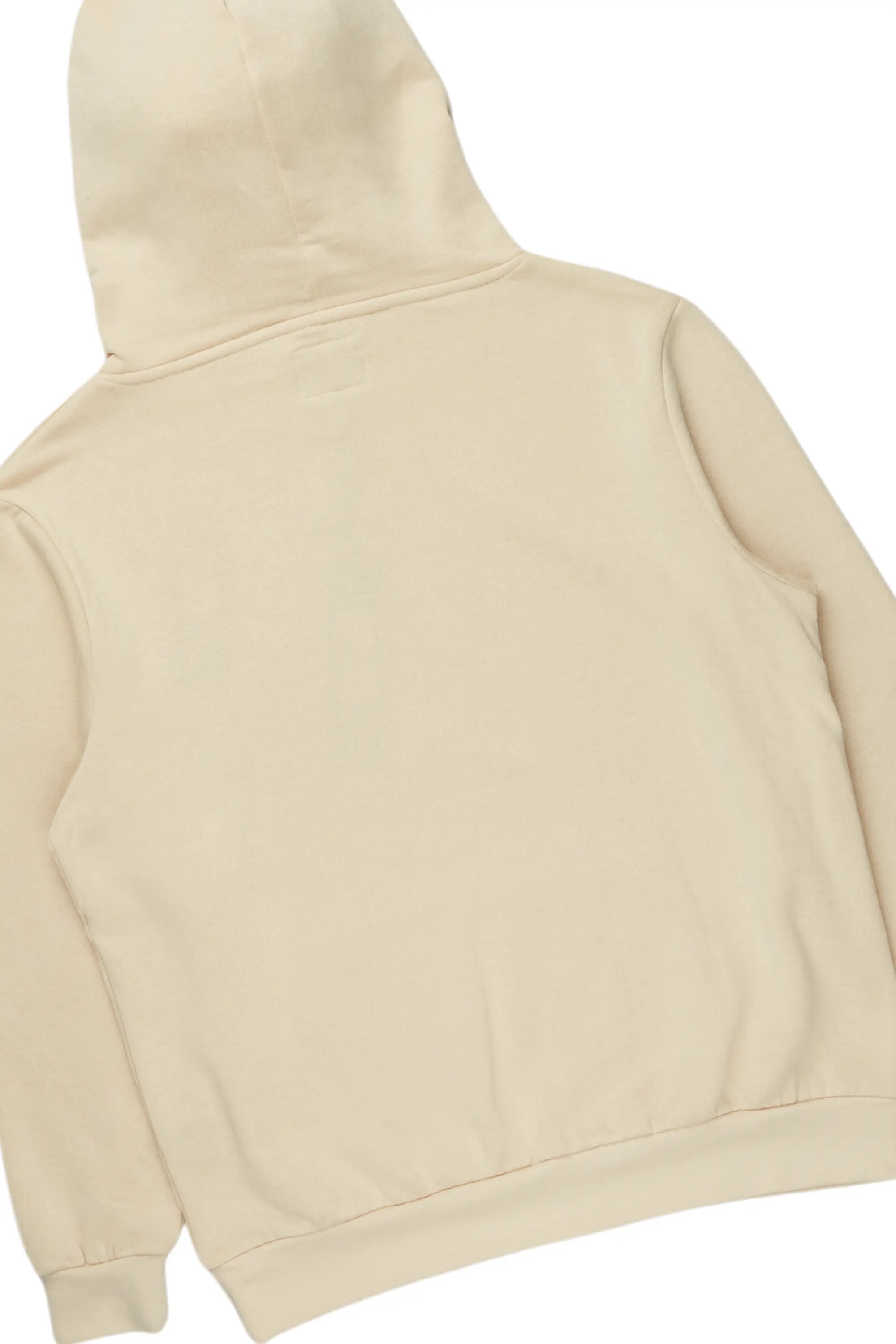 Basic Beige Hoodie/Stacked Flare Track Set - Image 9