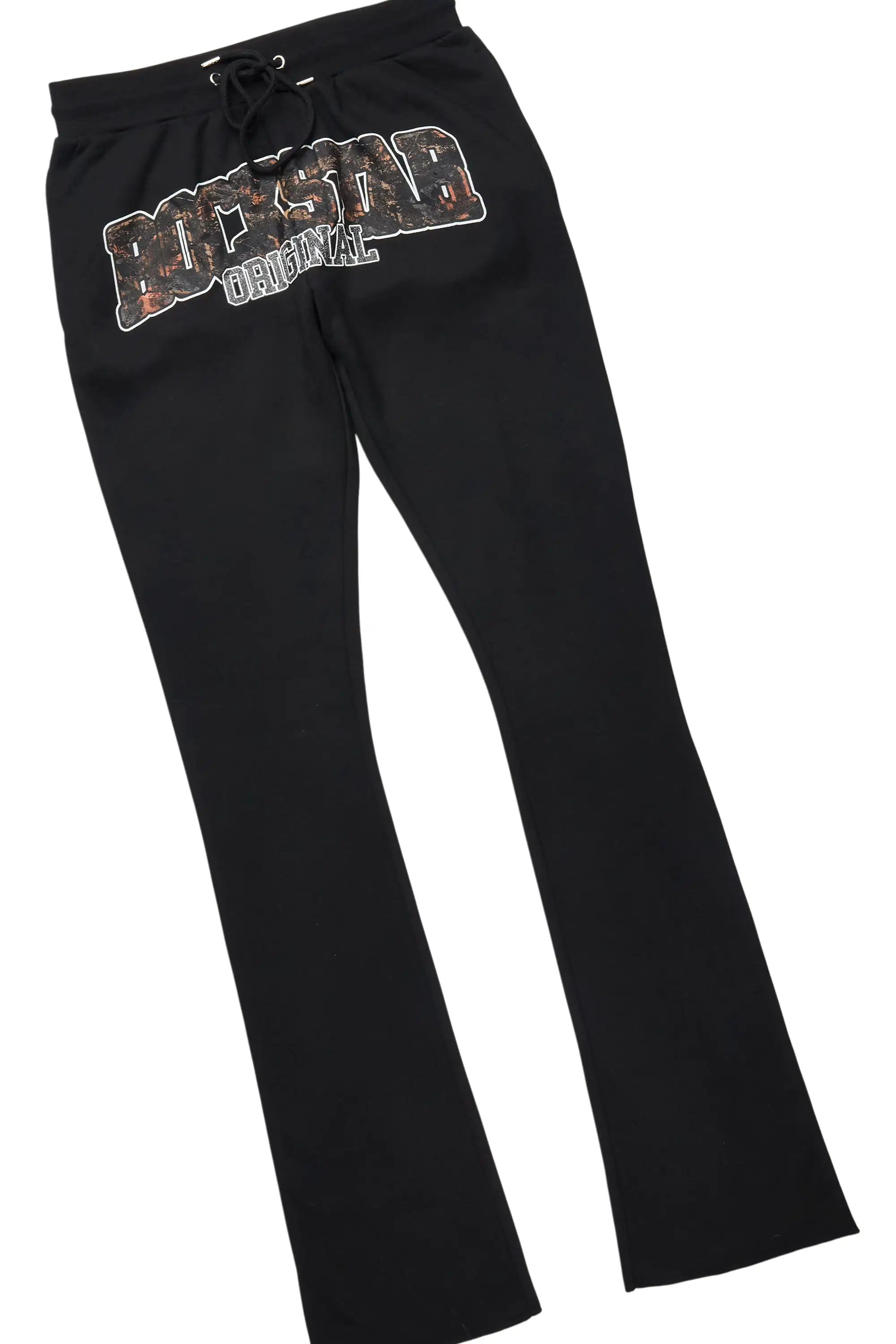 Fields Black Hoodie/Stacked Pant Track Set - Image 7