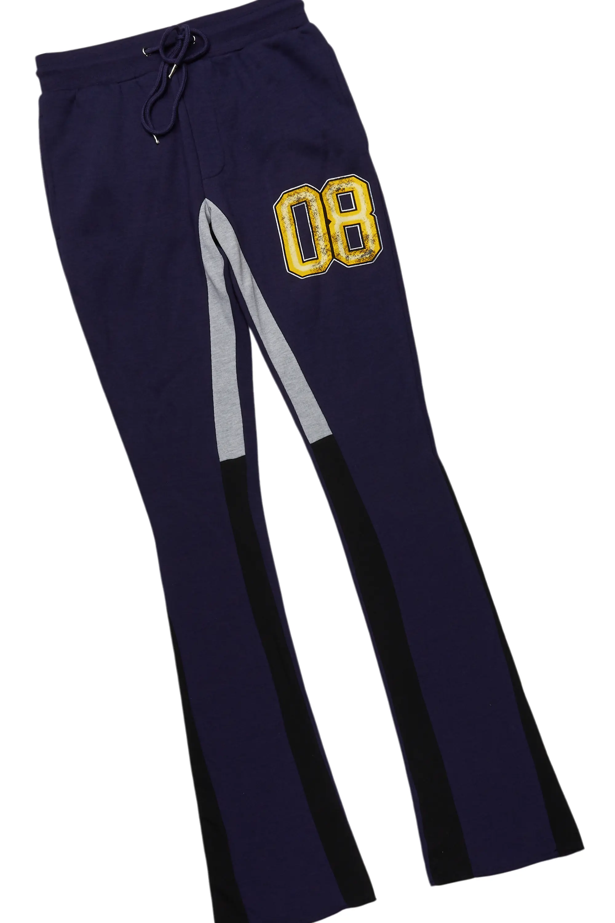 Fields Navy Stacked Flare Hoodie Track Set - Image 8