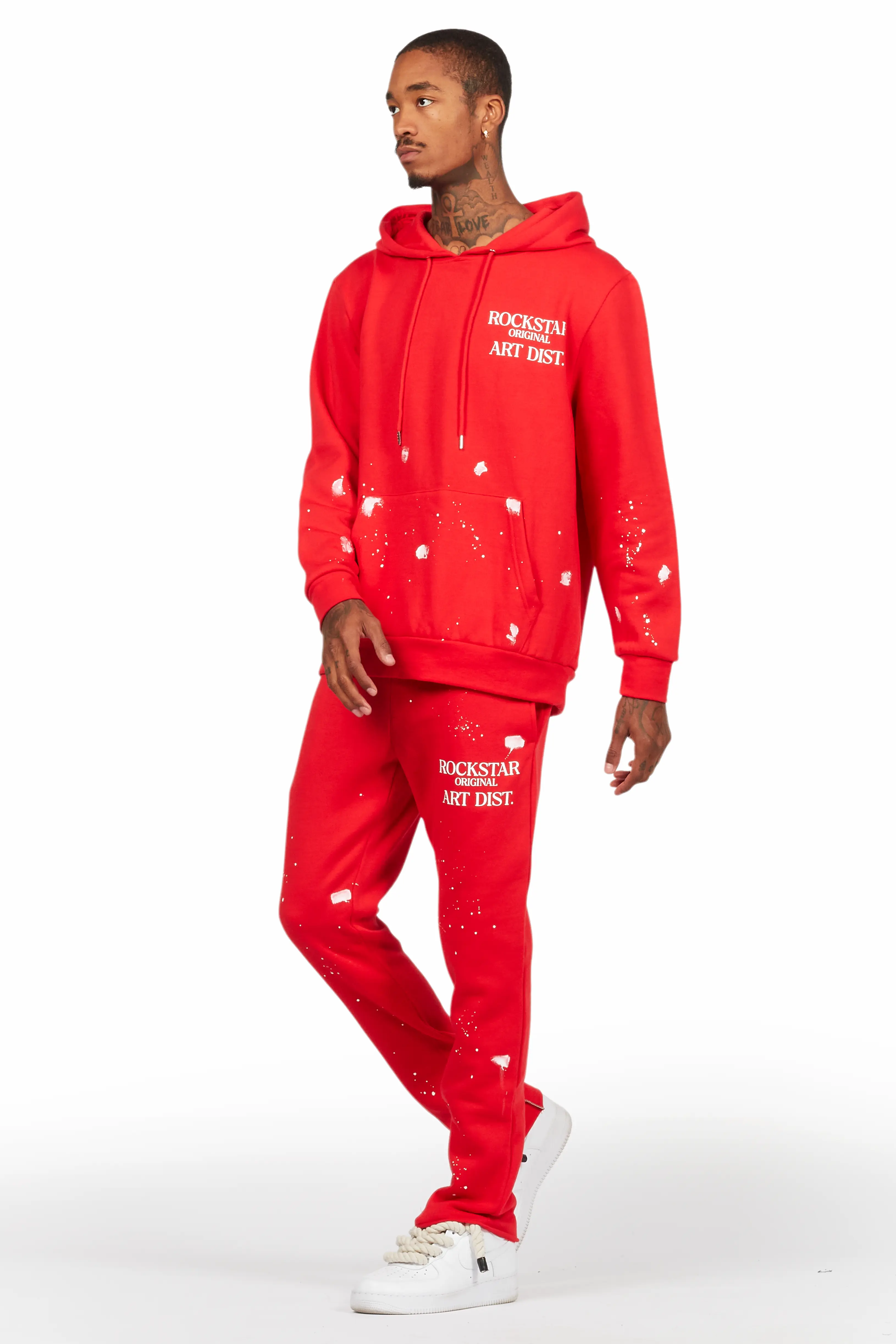 Raffer Red 2.0 Slim Fit Track Set - Image 6