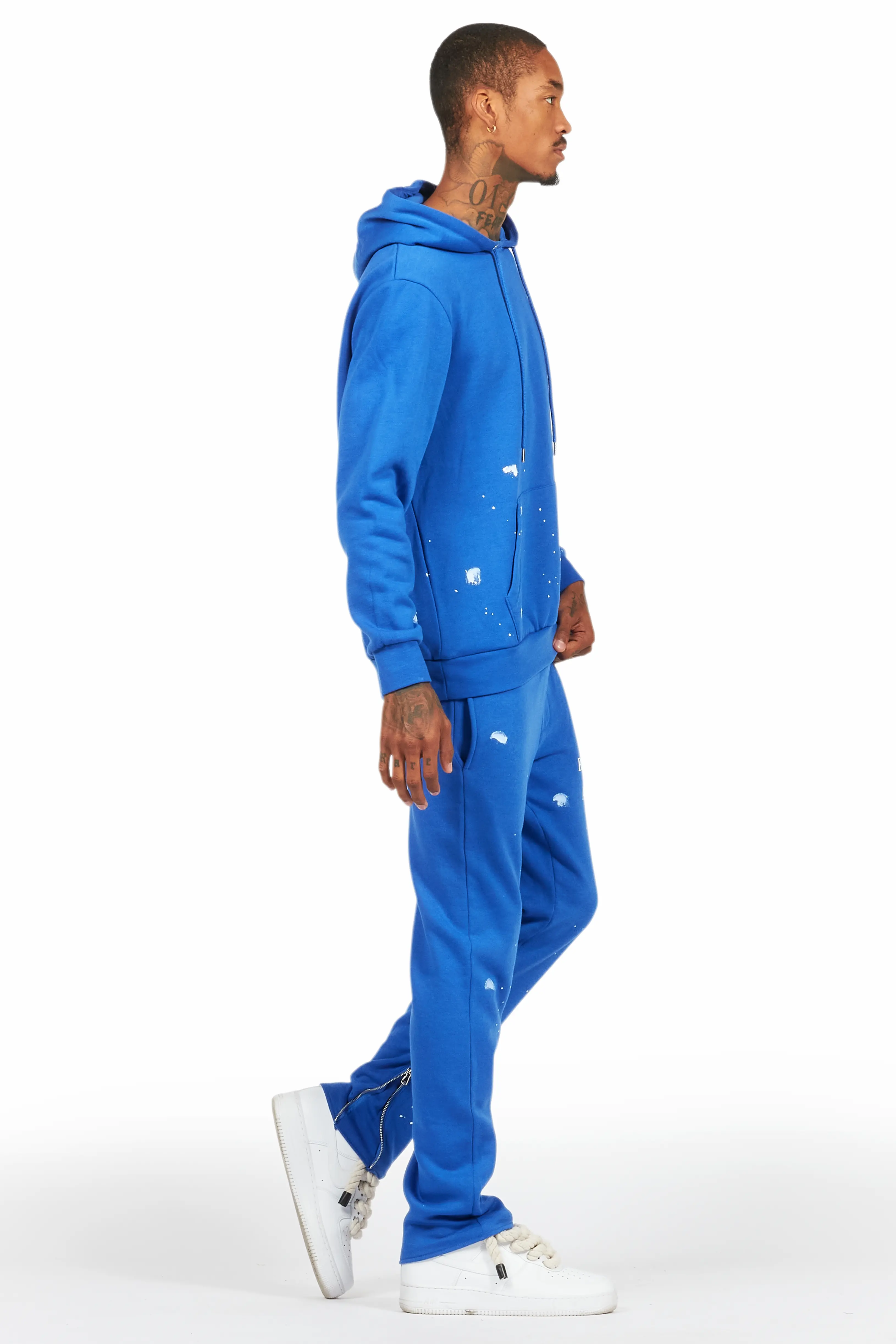 Raffer Royal Blue 2.0 Slim Fit Track Set - Image 3