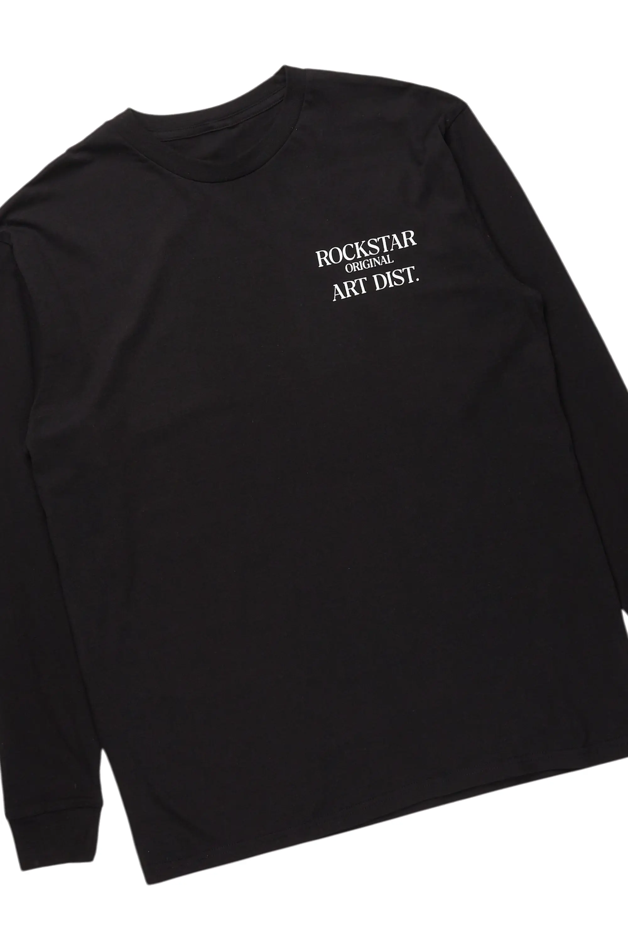 Briggs Black Long Sleeve T-Shirt/Baggy Pant Set - Image 7