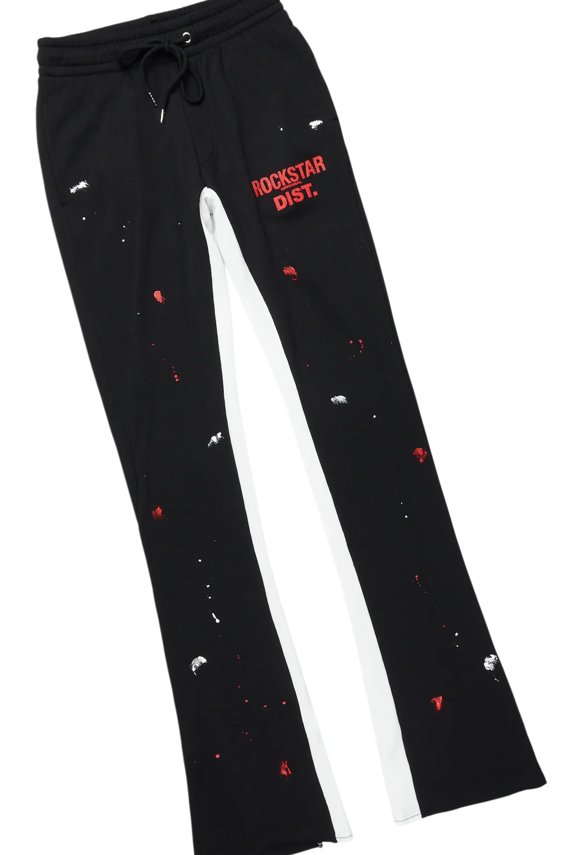 Scottie Black/Red Long Sleeve T-Shirt/Baggy Pant Set - Image 8