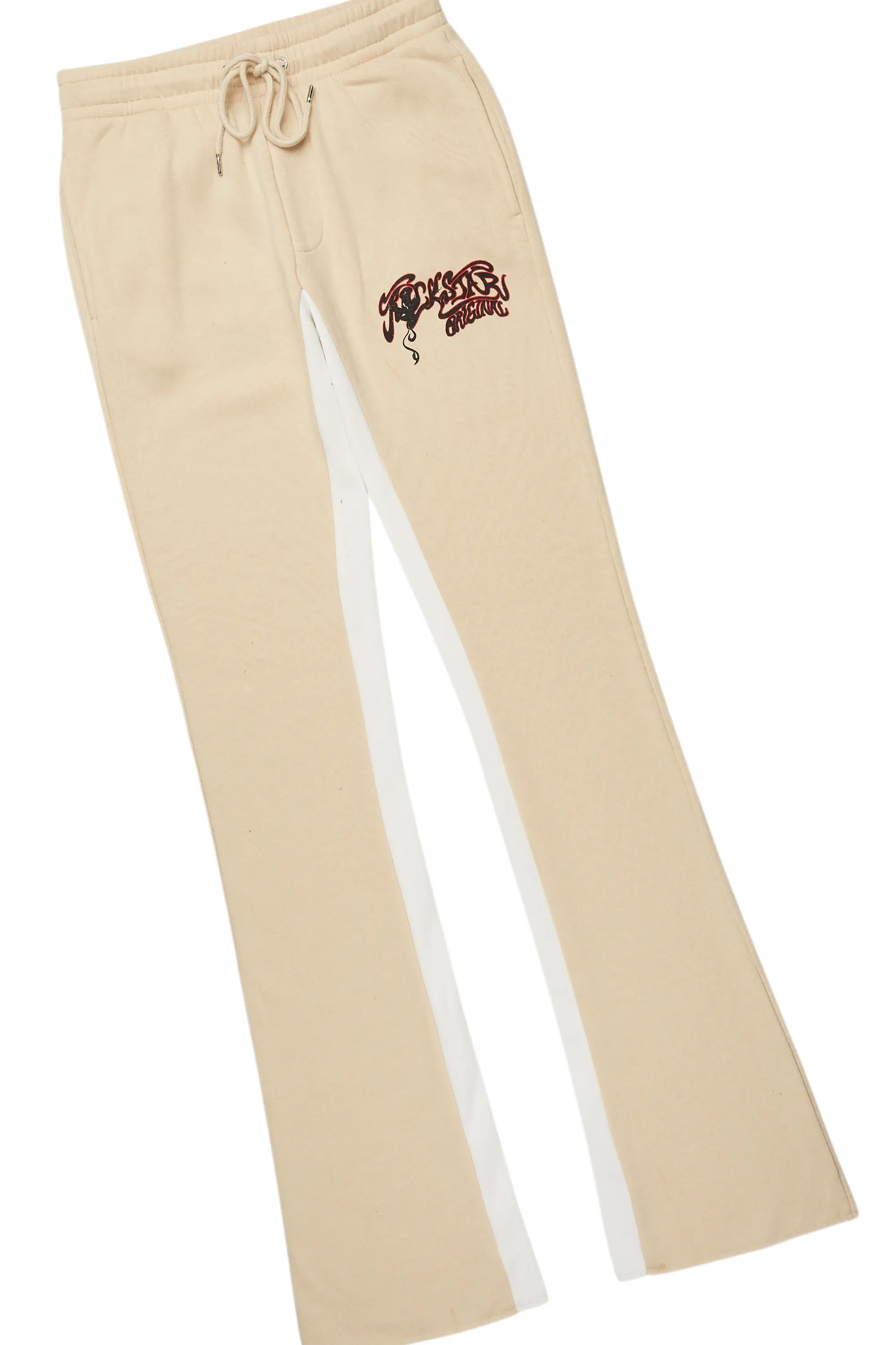 Danby Black/Beige T-Shirt/Baggy Pant Set - Image 8