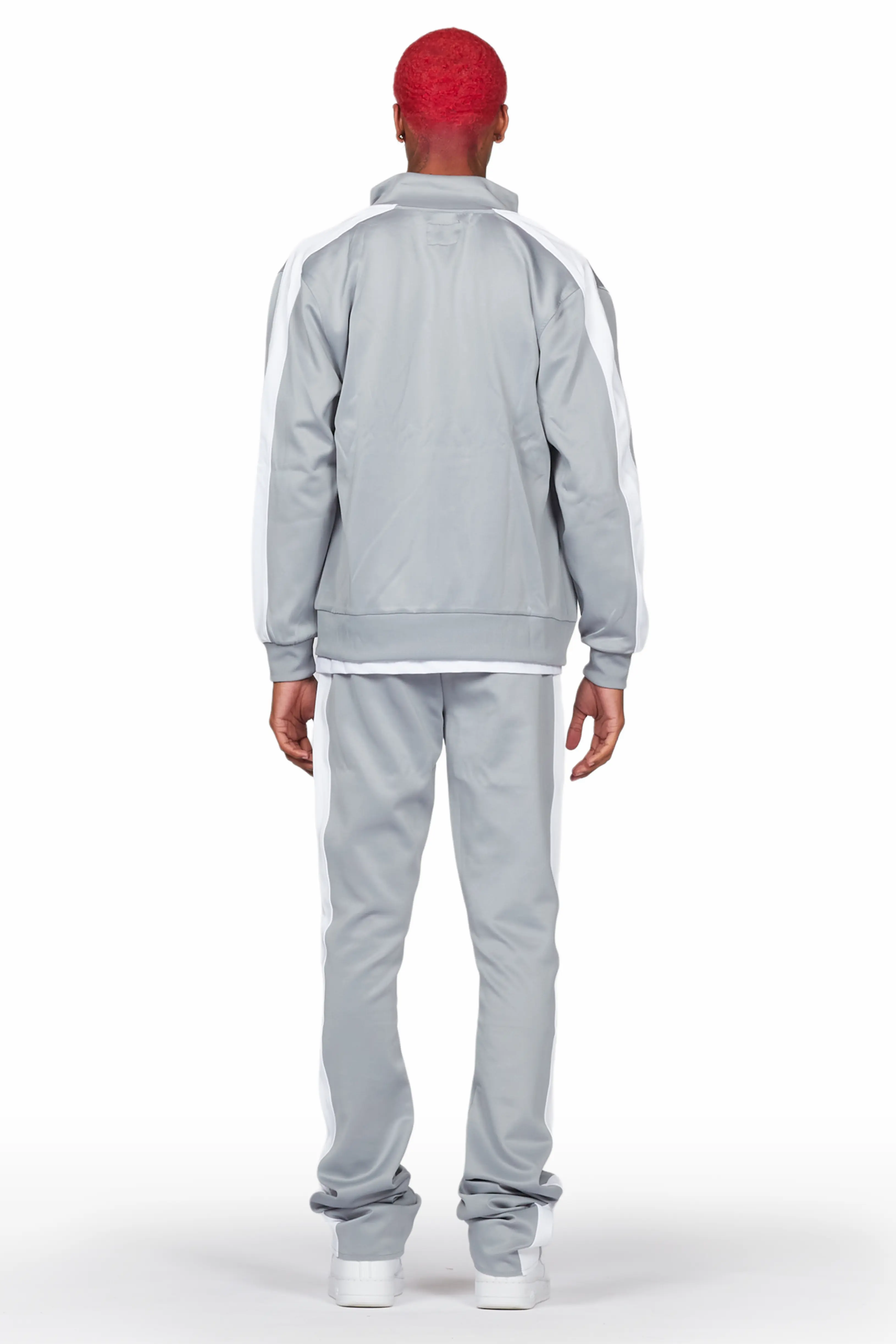 Rockstar Art Dist. Grey Tricot Super Stacked Flare Track Set - Image 4