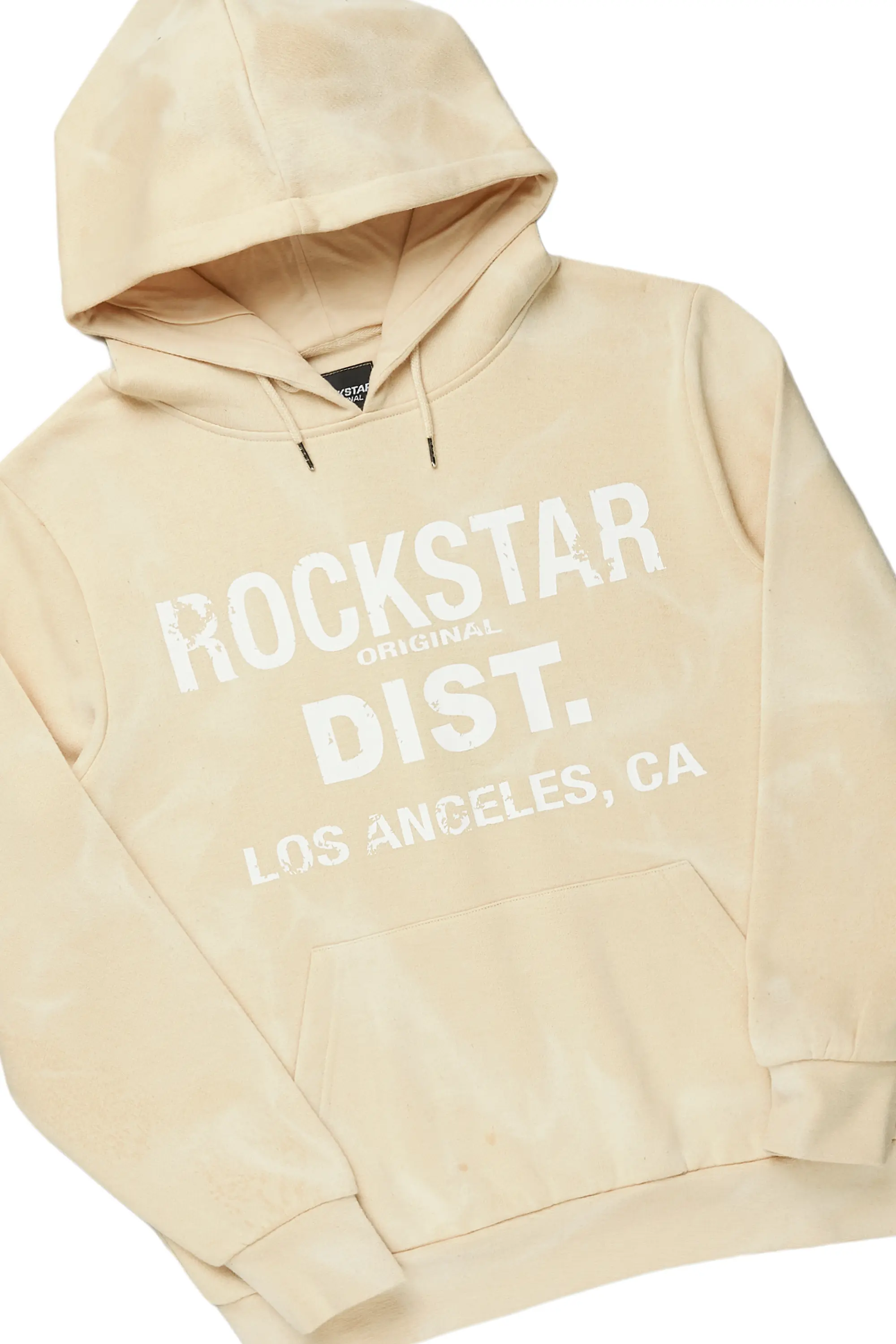 Nelly Beige Hoodie/Super Stacked Flare Pant Set - Image 7
