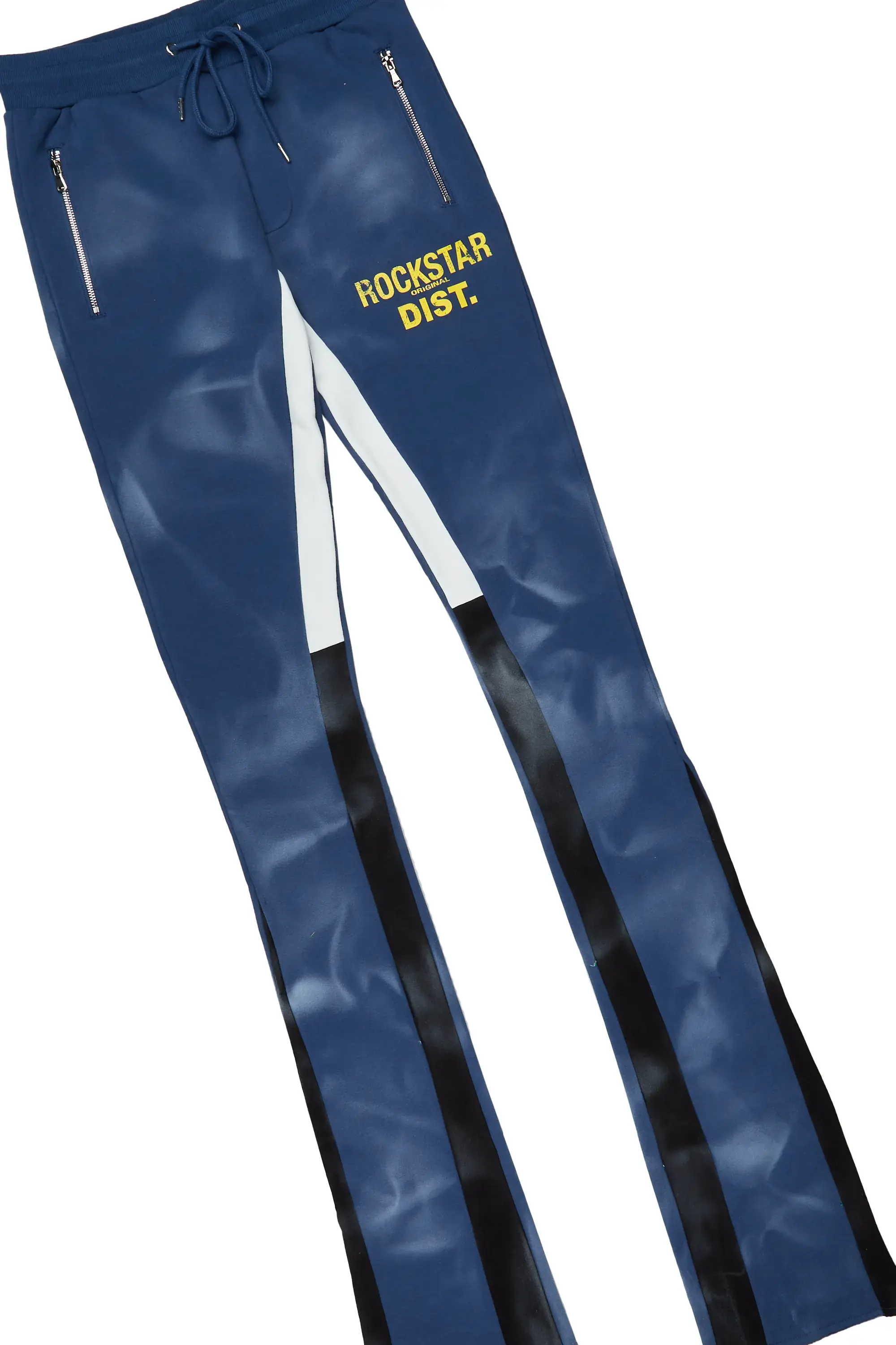 Nelly Navy Hoodie/Super Stacked Flare Pant Set - Image 8