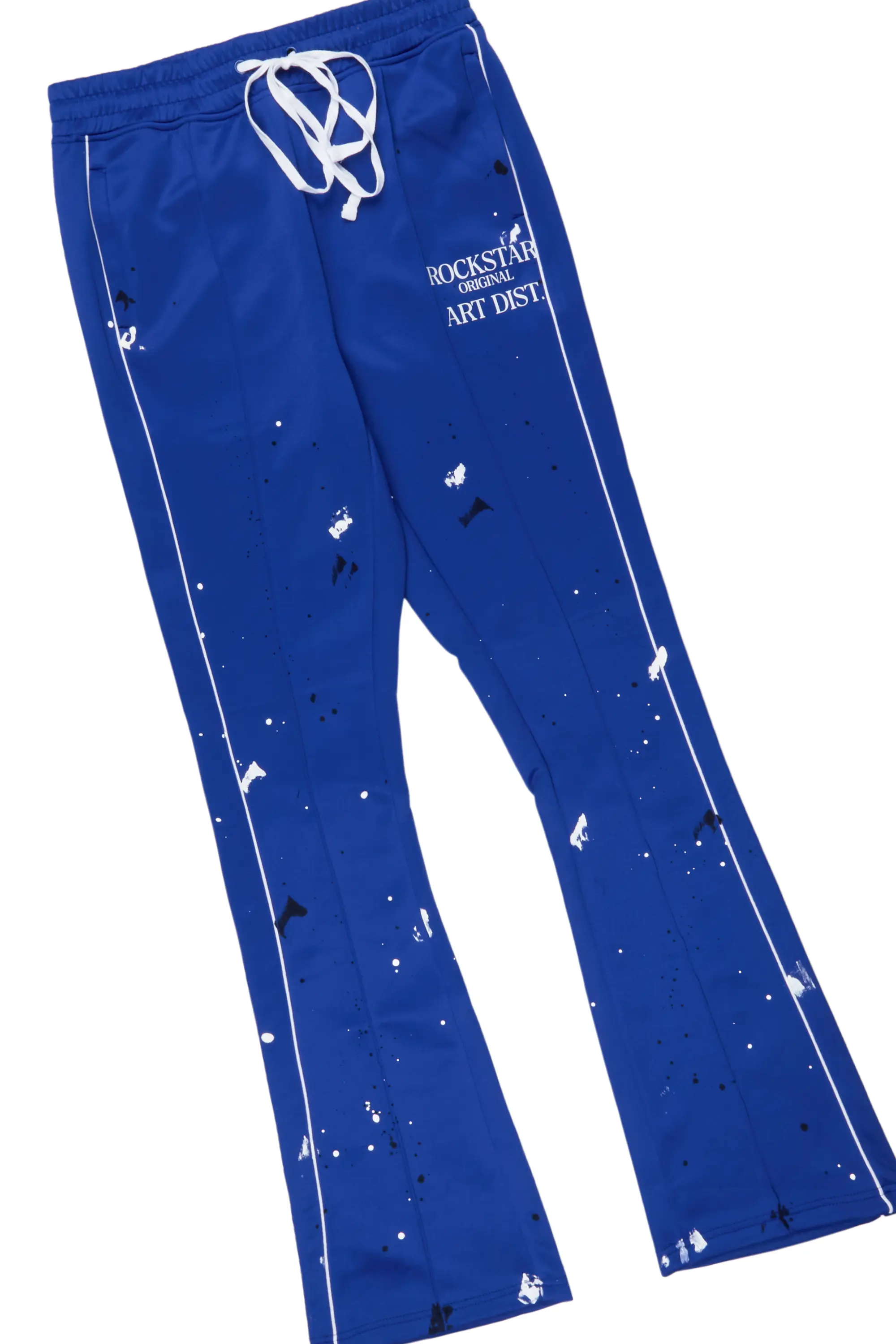 Jaco Royal Blue T-Shirt Flare Track Pant Set - Image 7