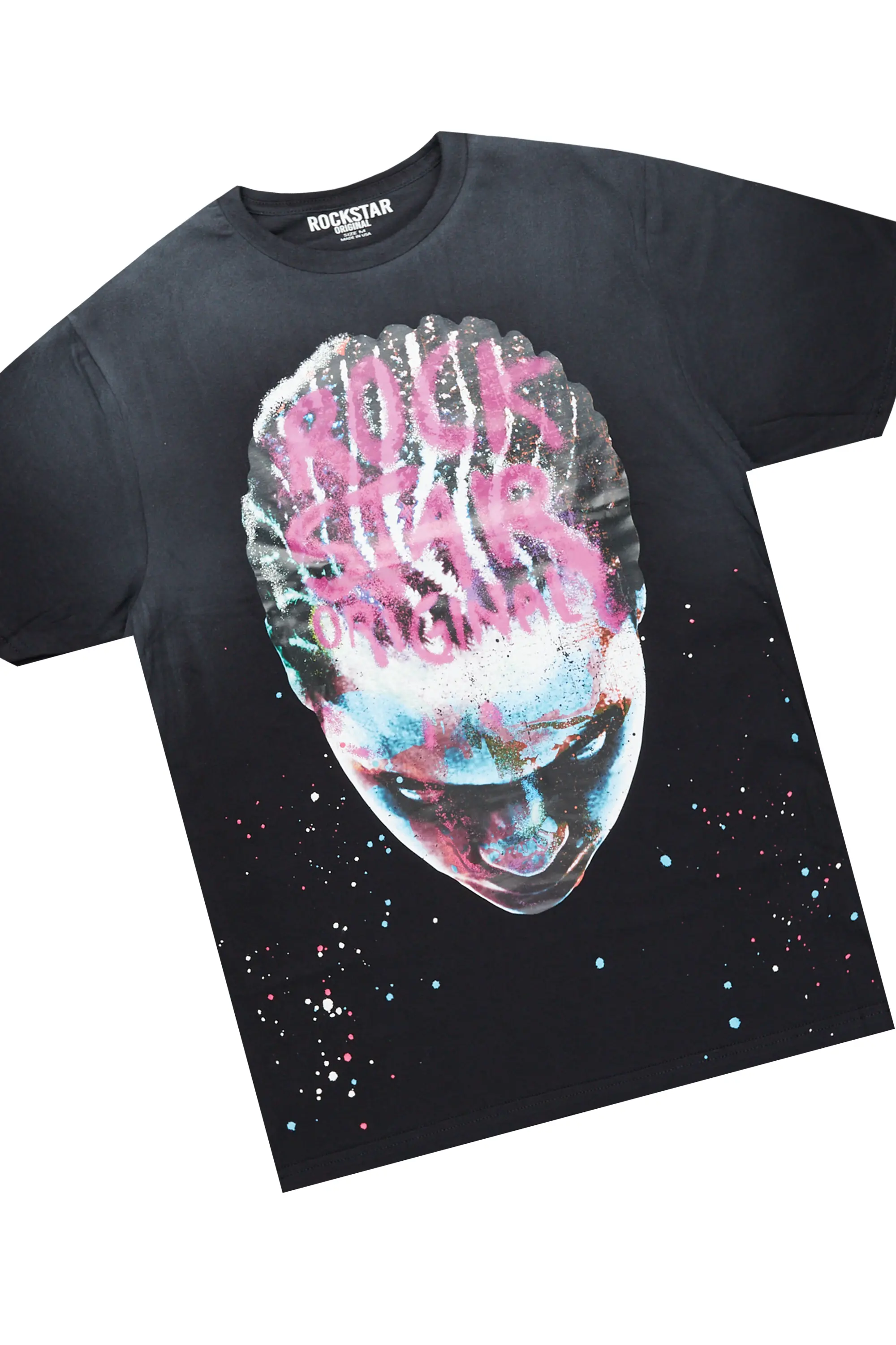 Weave Black/Grey T-Shirt Super Stacked Flare Track Set - Image 8