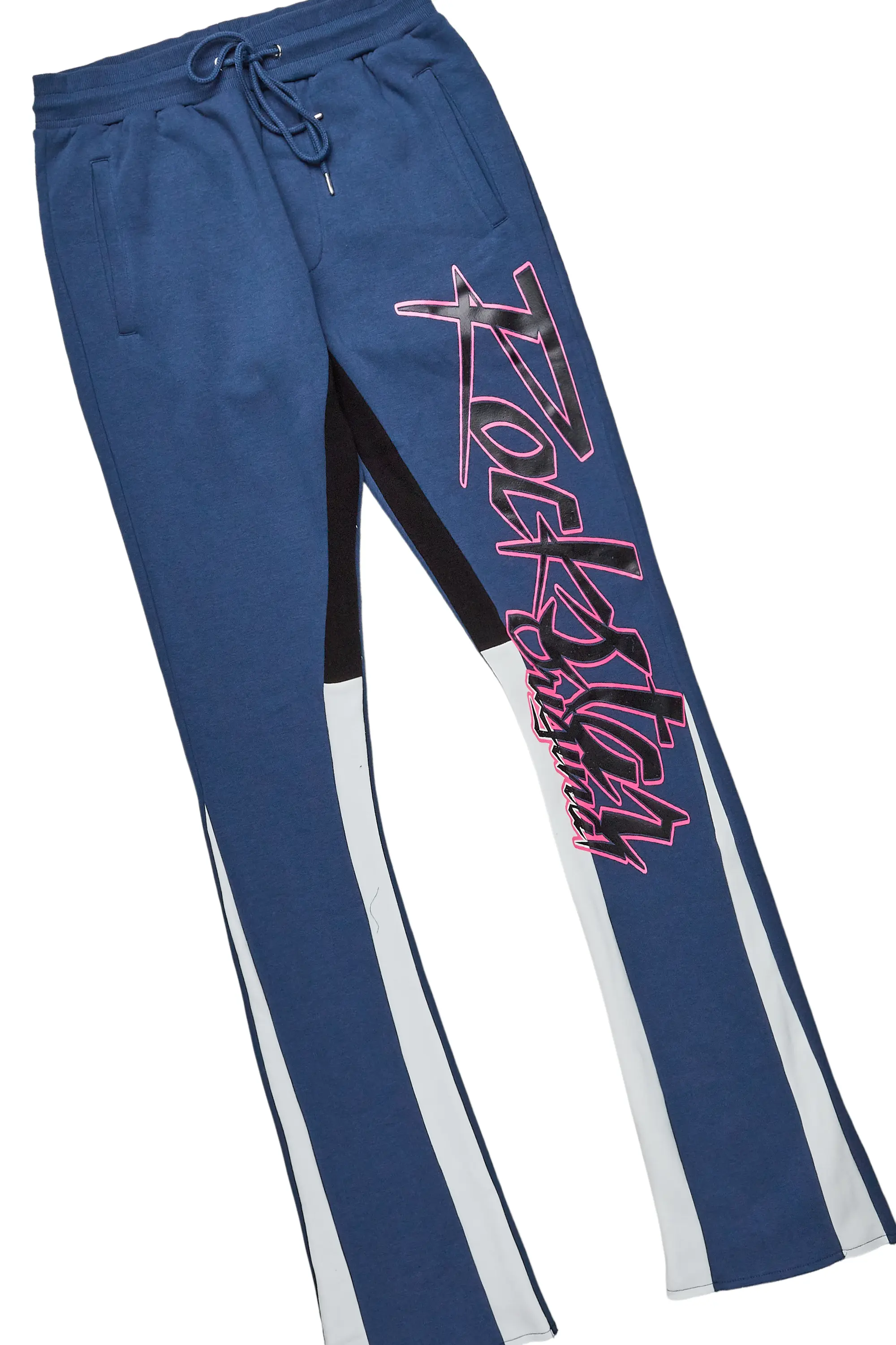 Kalibre Navy/Black T-Shirt Stacked Flare Track Set - Image 7