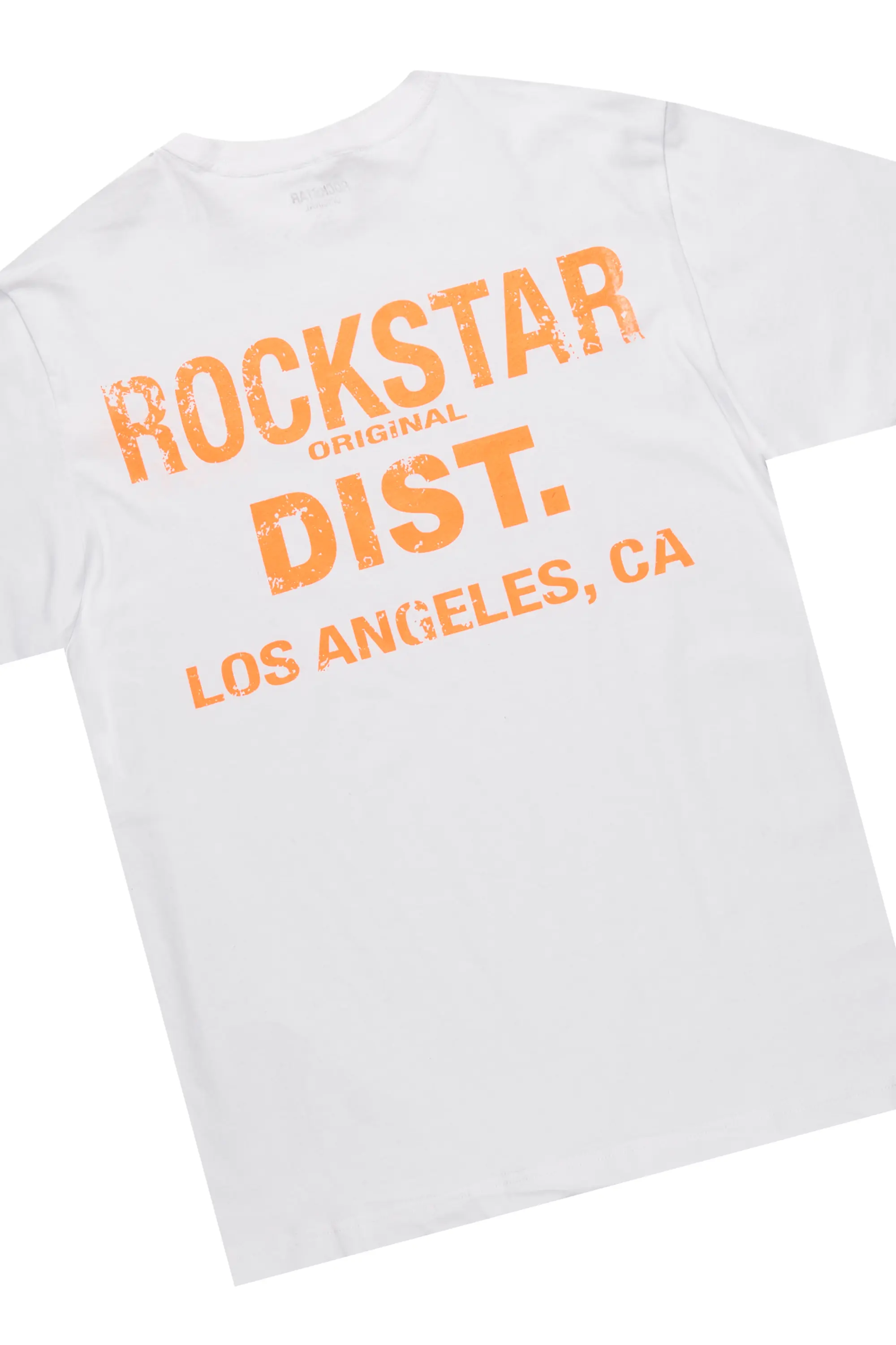 Bard White/Orange T-Shirt/Slim Fit Track Set - Image 9