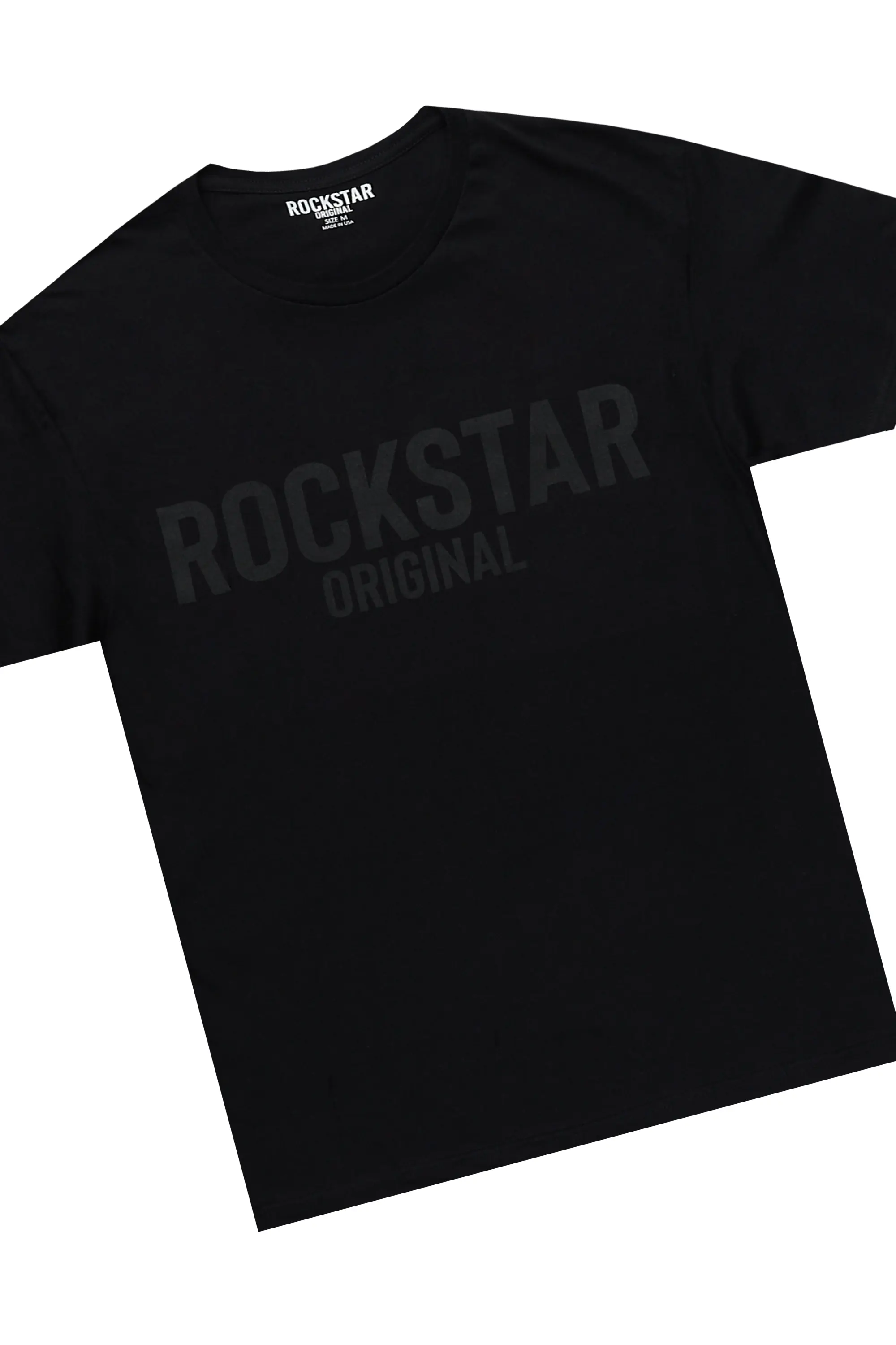 Sana Black T-Shirt/Super Stacked Track Set - Image 7