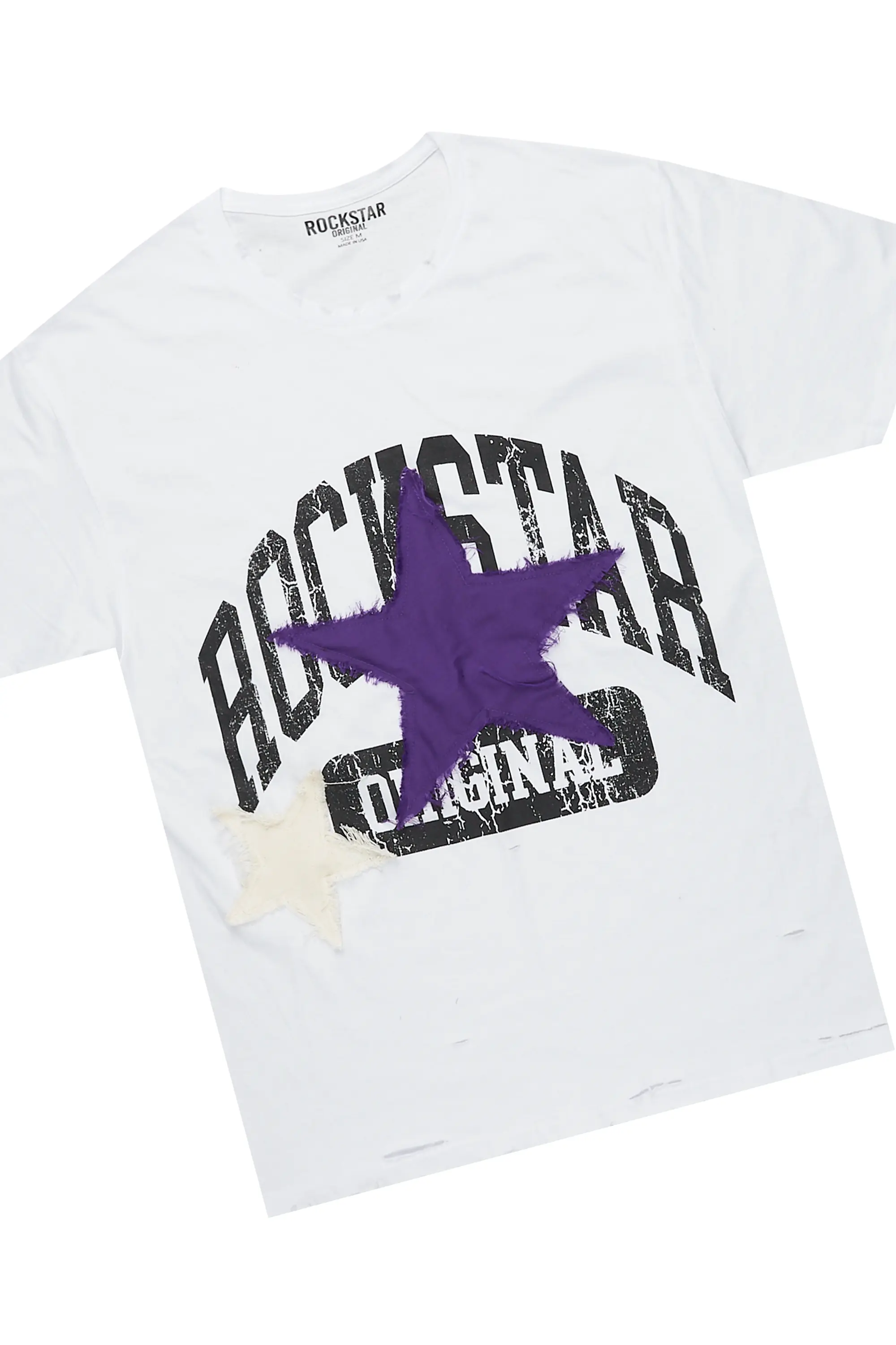 Mallor Purple/White T-Shirt/Super Stacked Track Set - Image 8