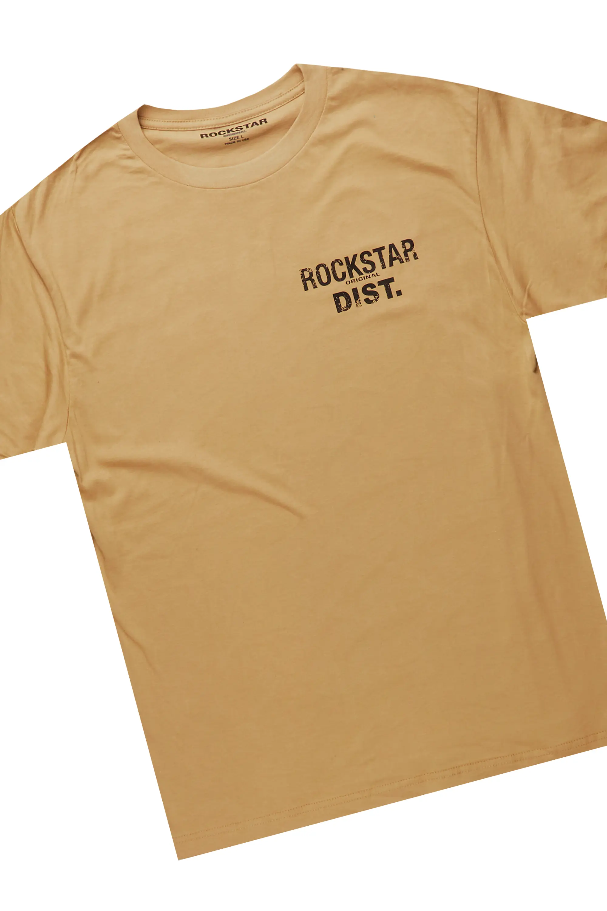 Lake Beige T-Shirt & Bansi Super Stacked Track Set - Image 2