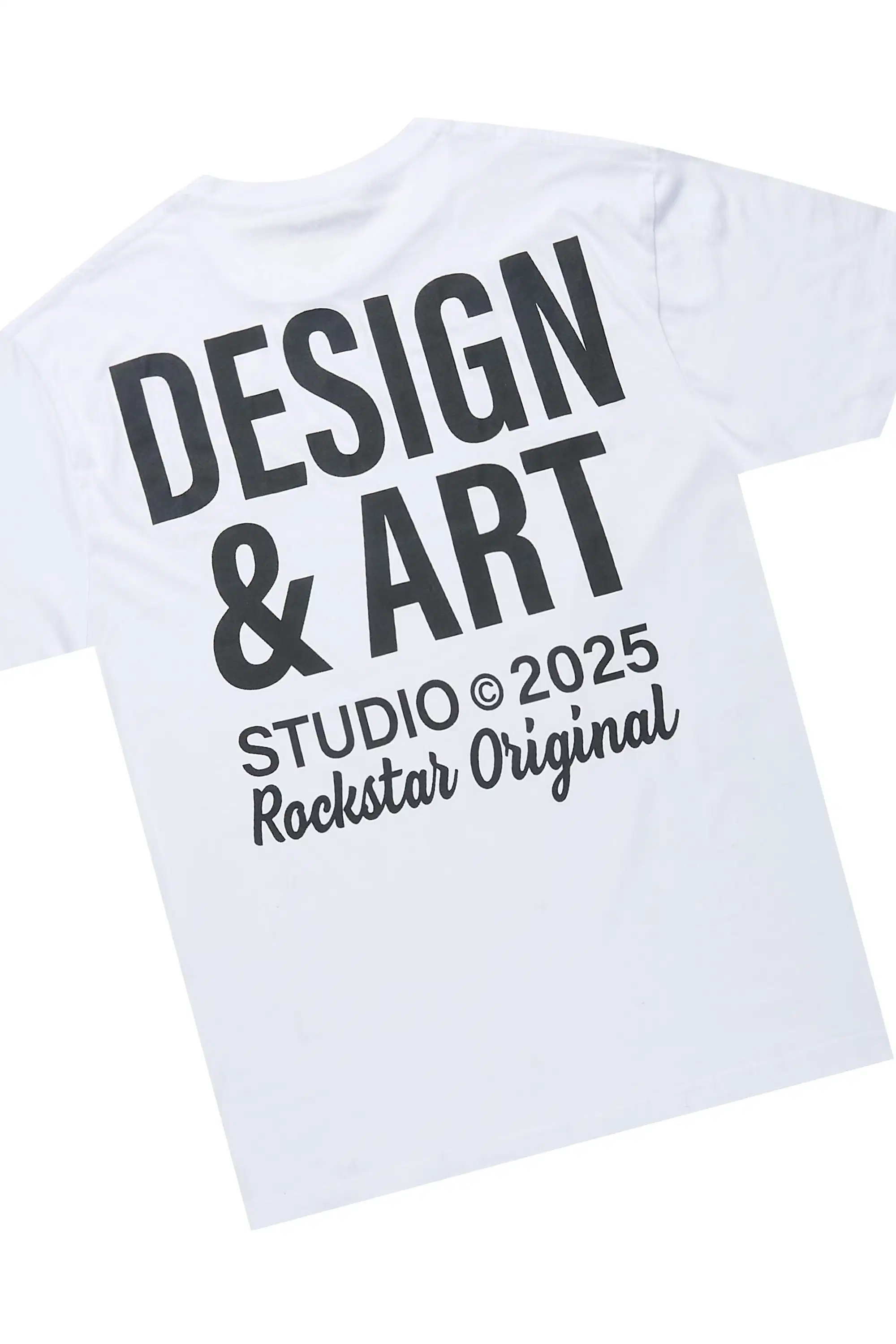 Damone White/Royal Blue T-Shirt/Super Stacked Track Set - Image 3