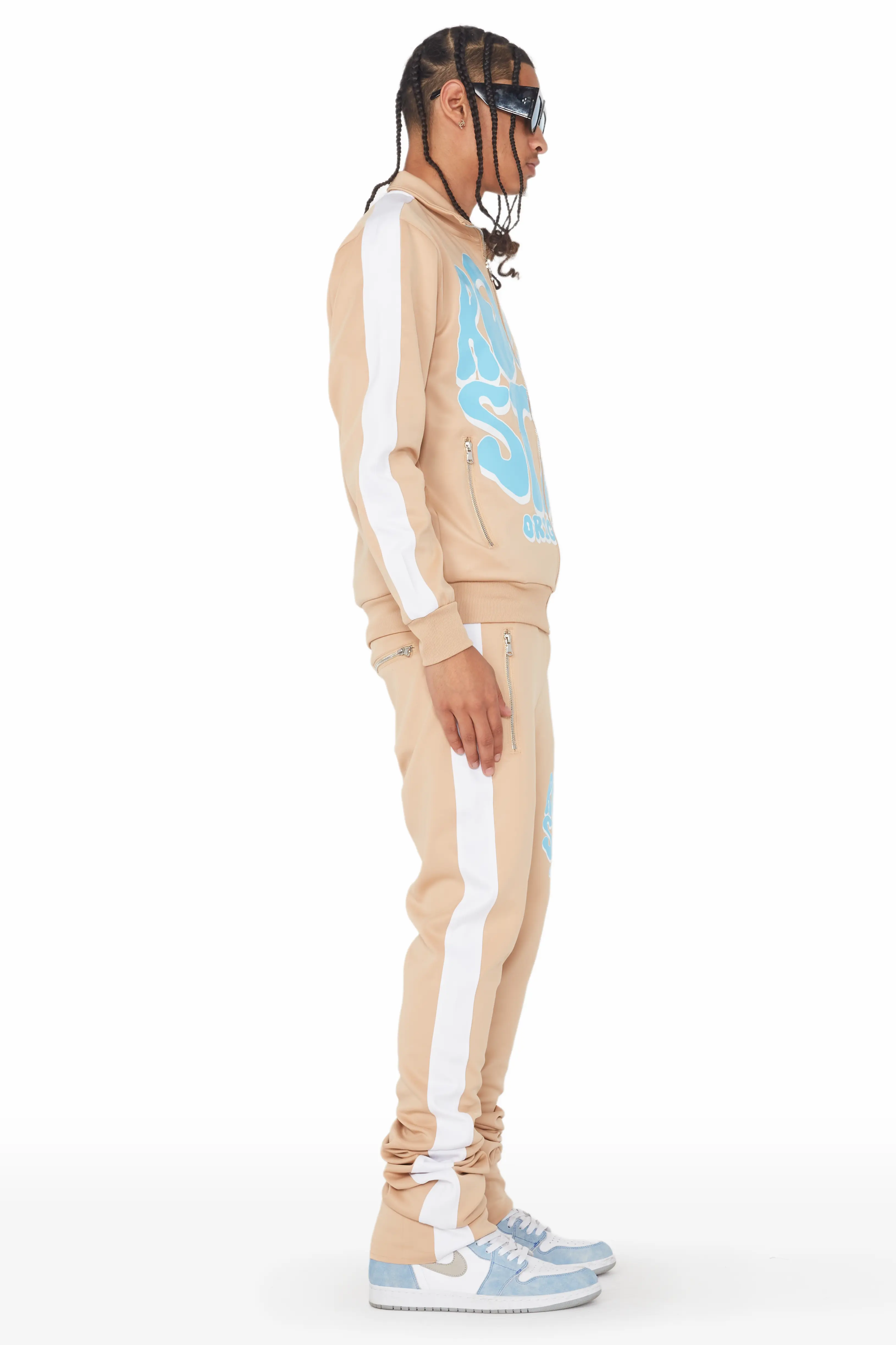 Warblen Beige/Blue Tricot Super Stacked Track Set - Image 4