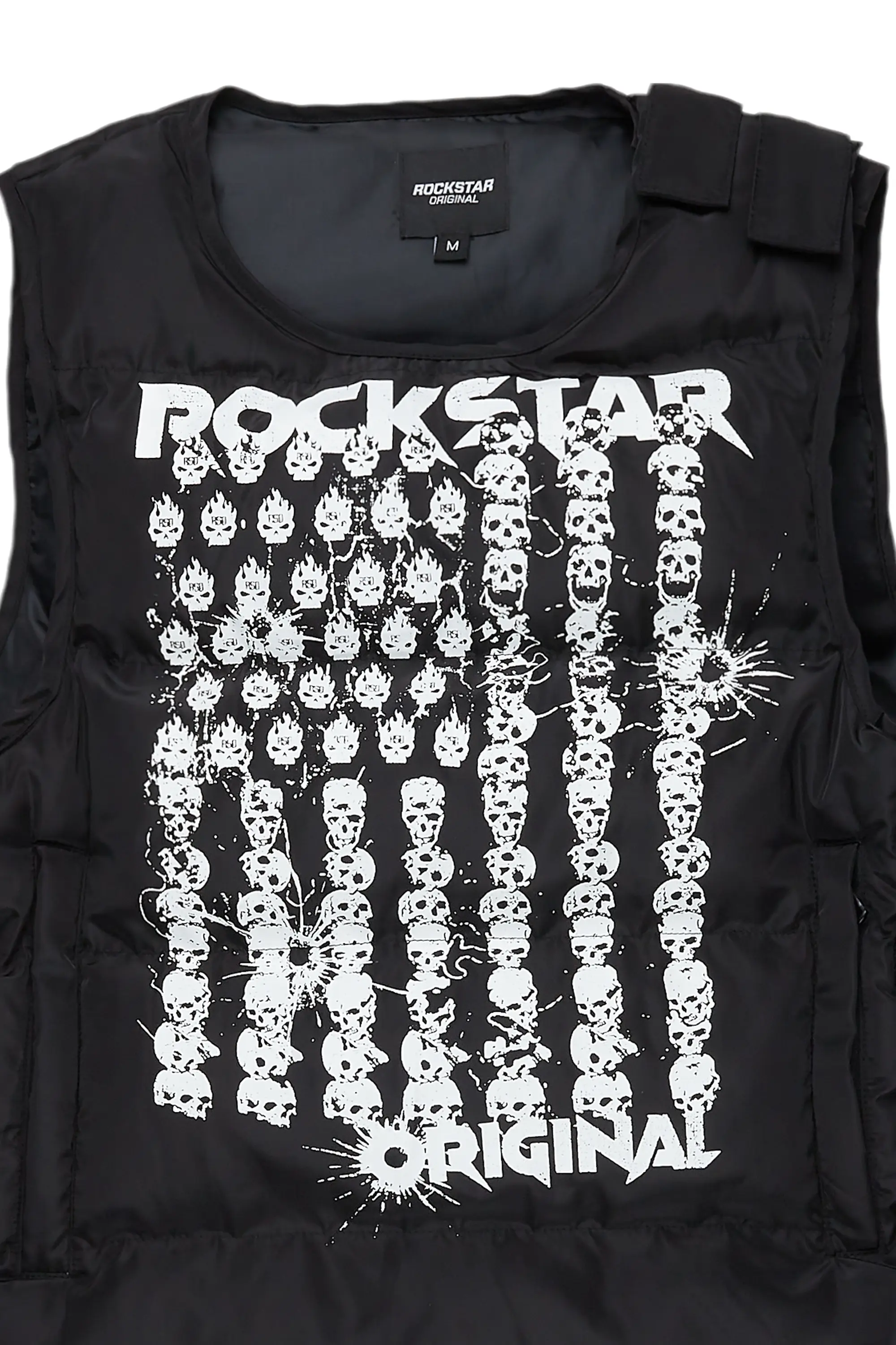 Morten Black Puffer Vest - Image 6