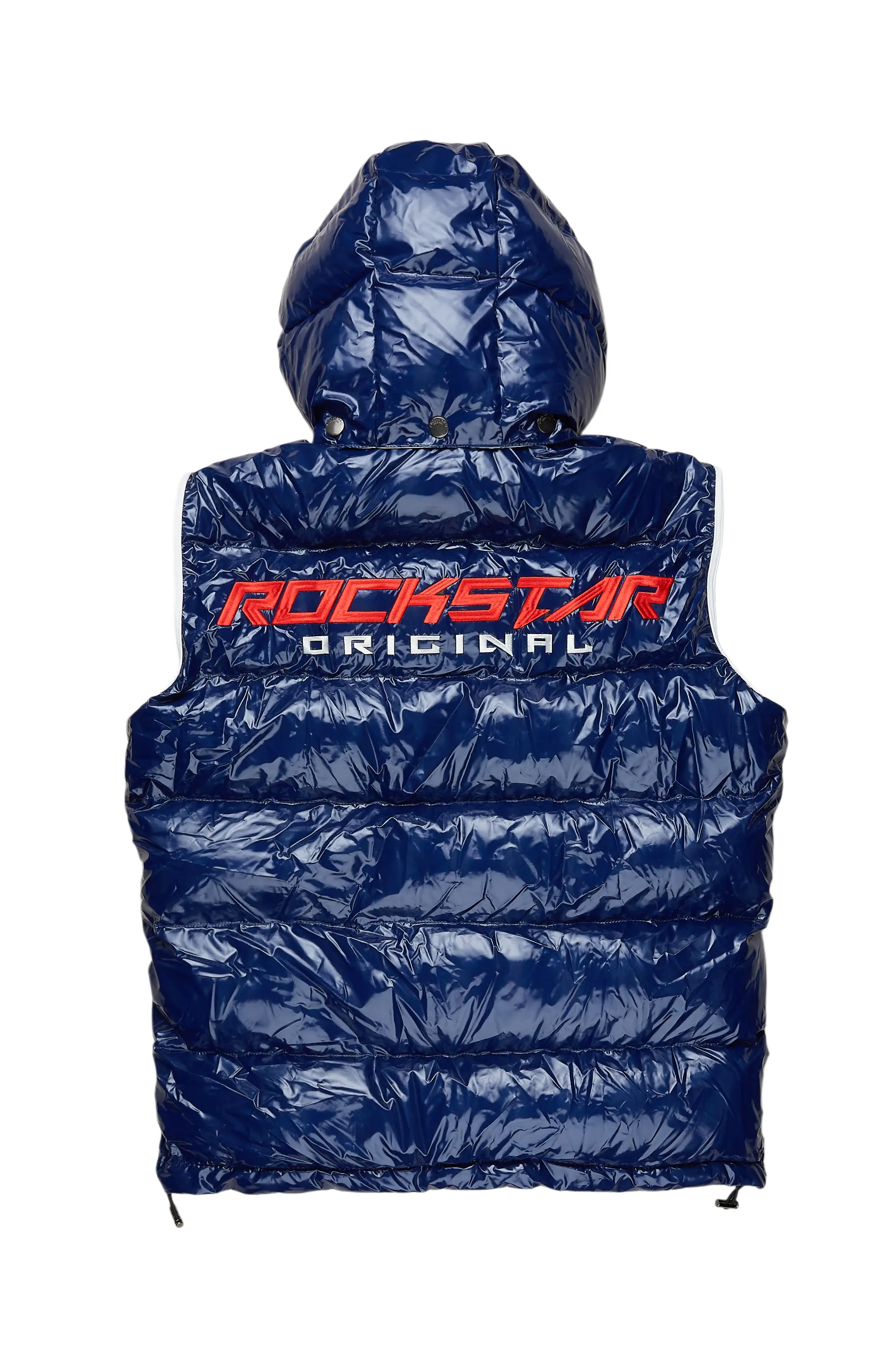 Alasia Royal Blue Puffer Vest - Image 8
