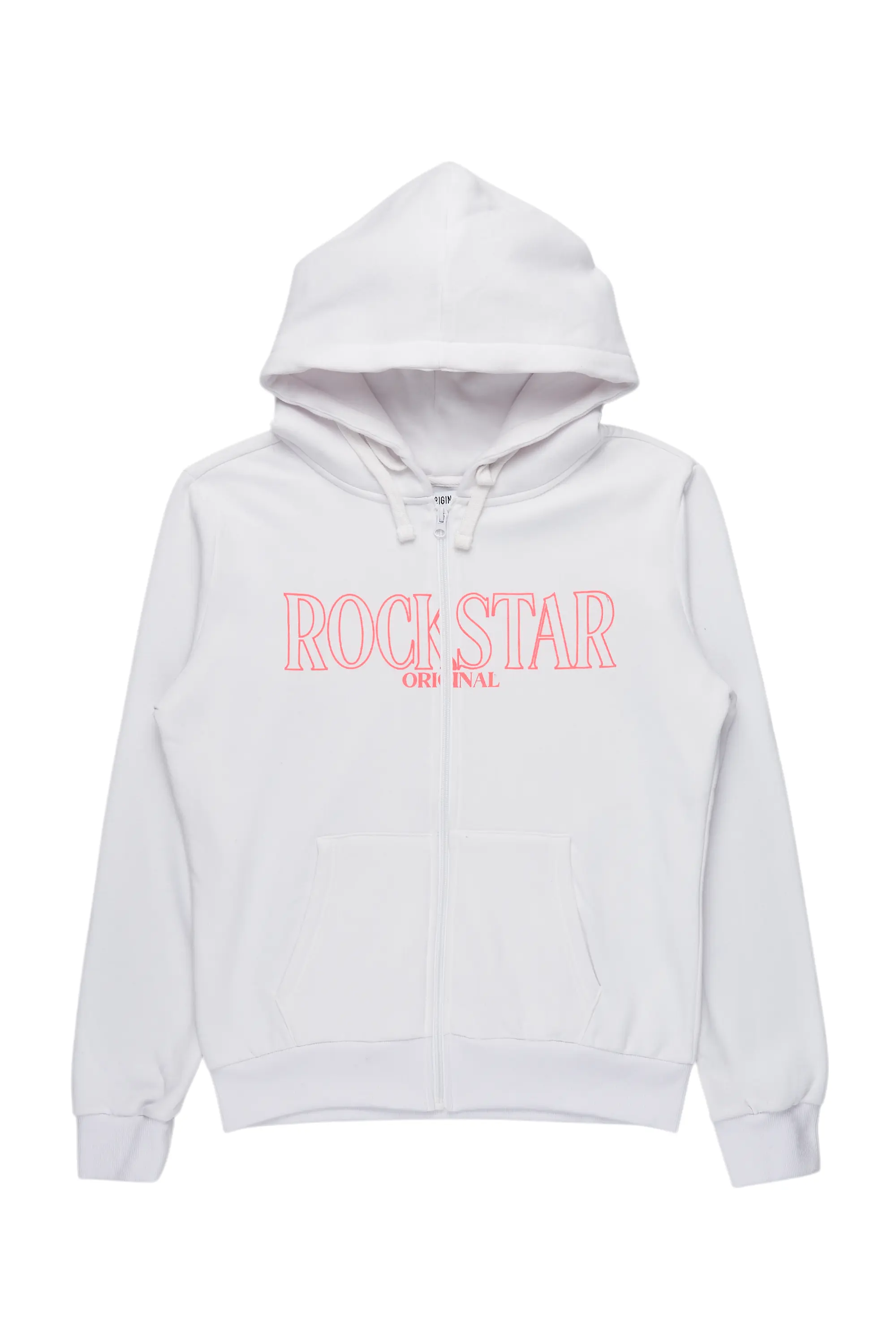 Basic Averi Hoodie-White