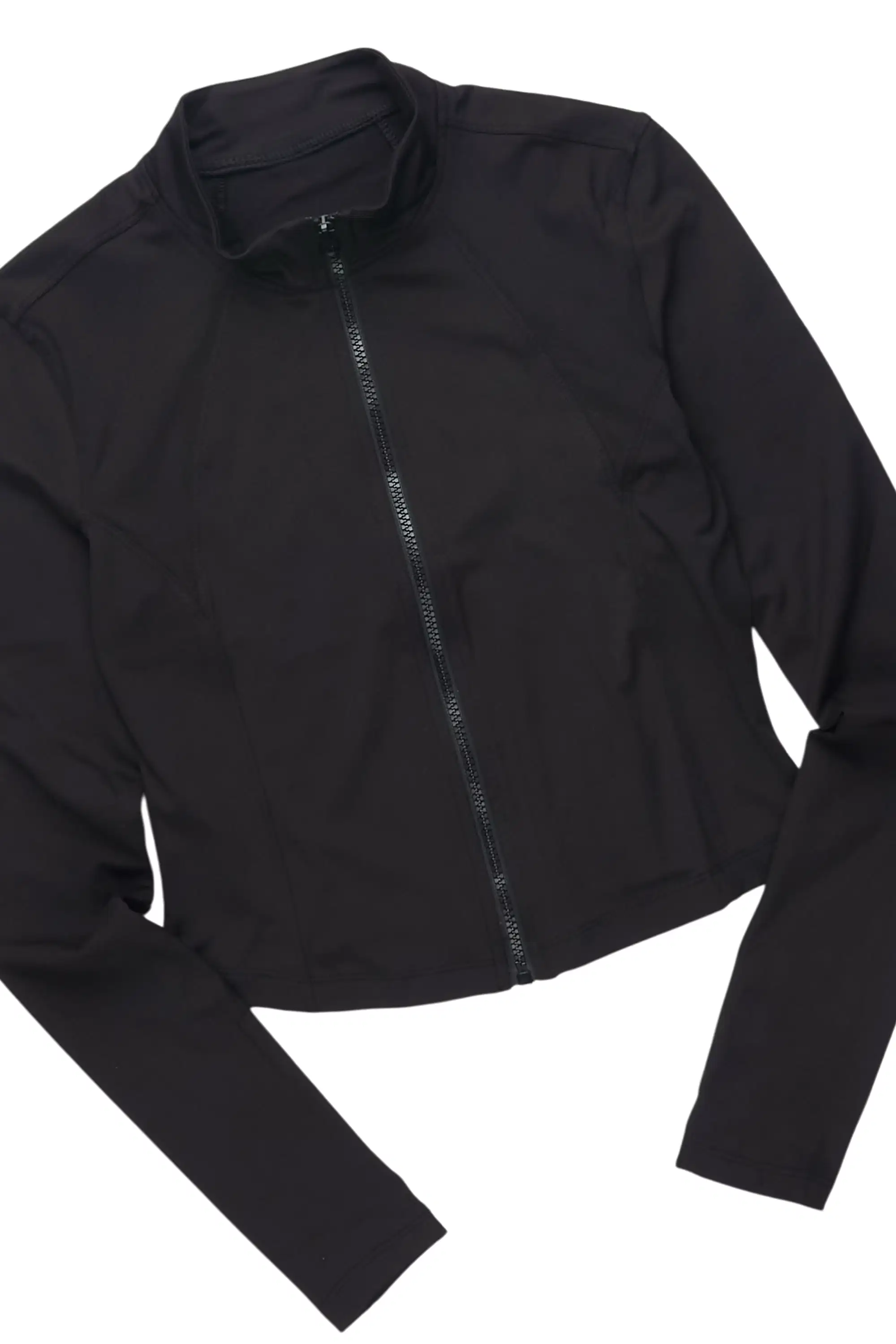 Karlina Black Long Sleeve Active Set - Image 6