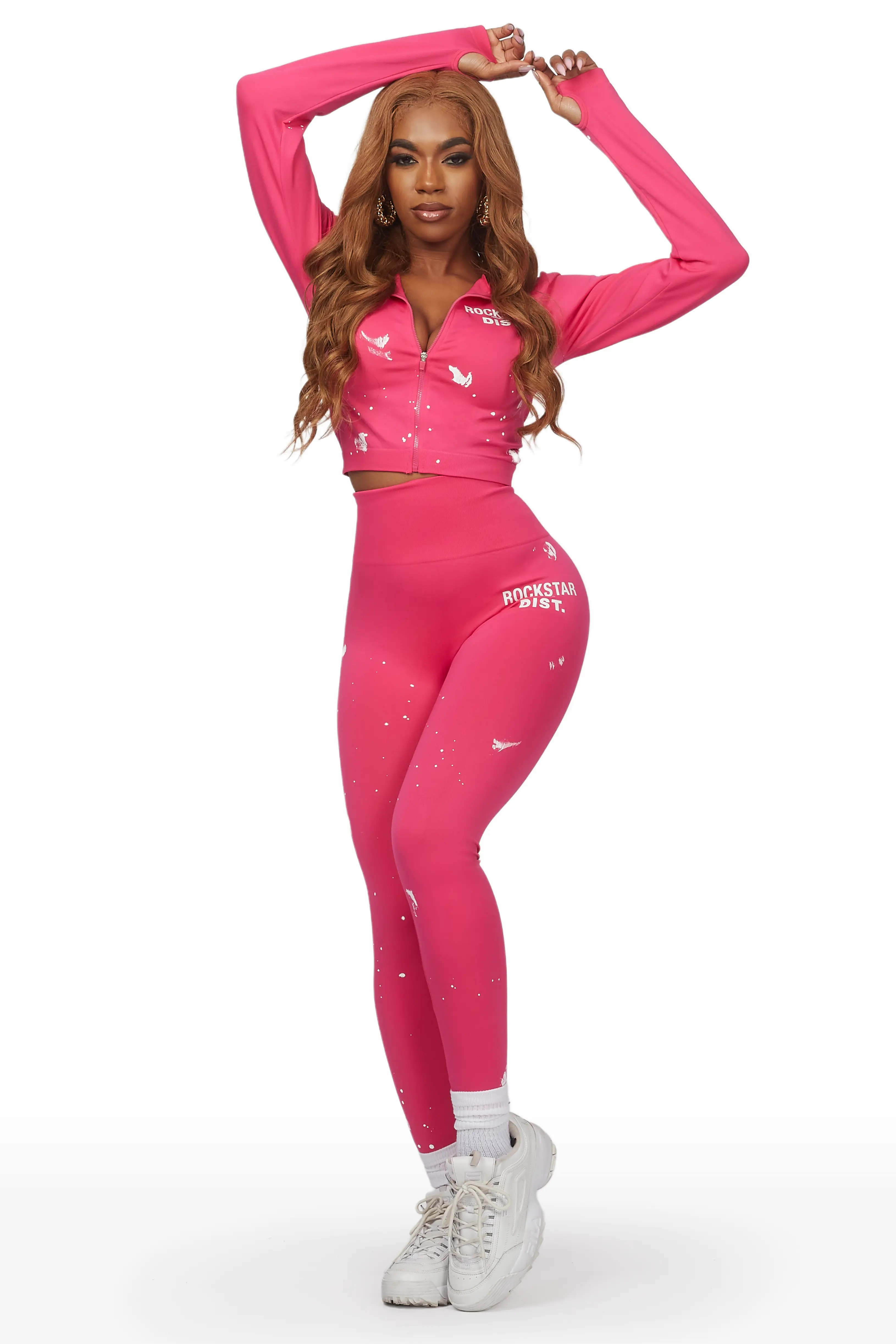 Jodey Fuchsia Painted Active Set - Image 2