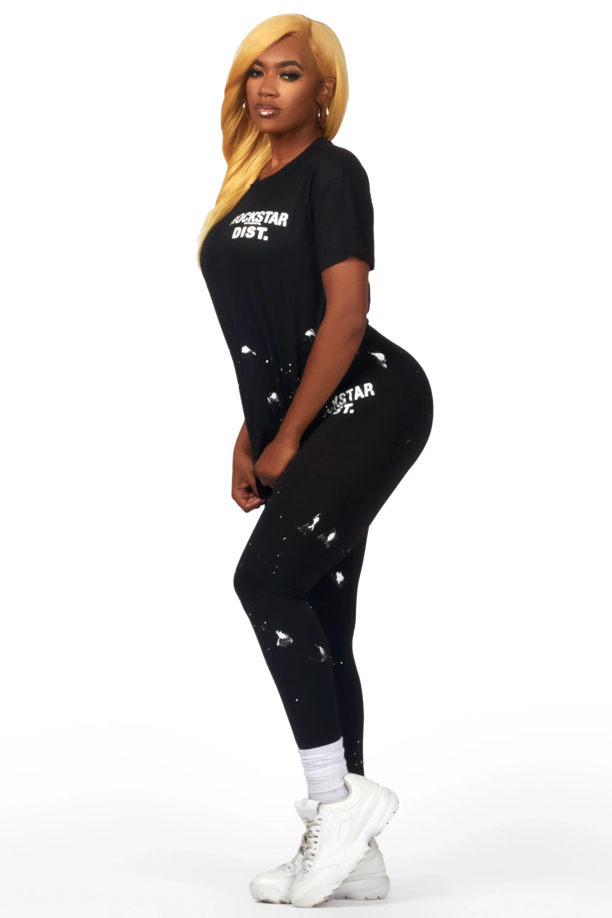 Danylle Black Legging Set - Image 4