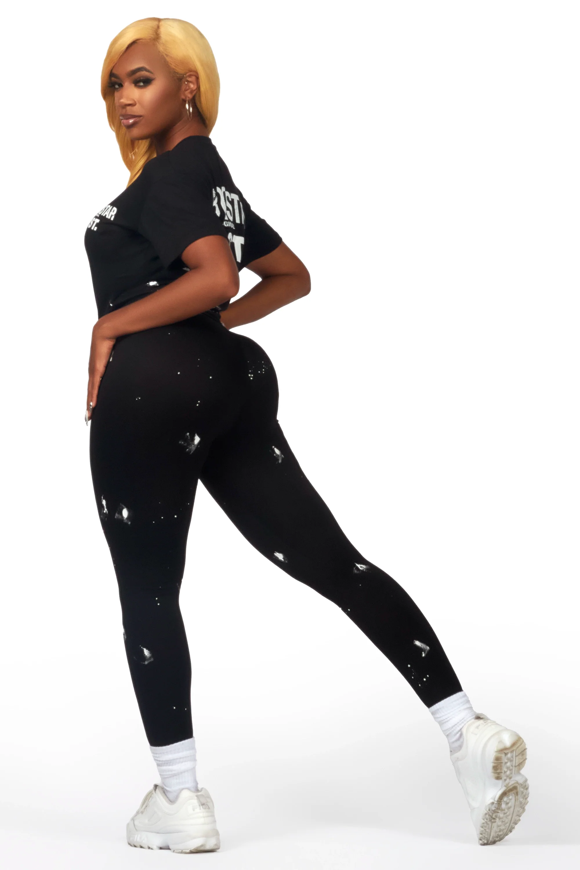 Danylle Black Legging Set - Image 5
