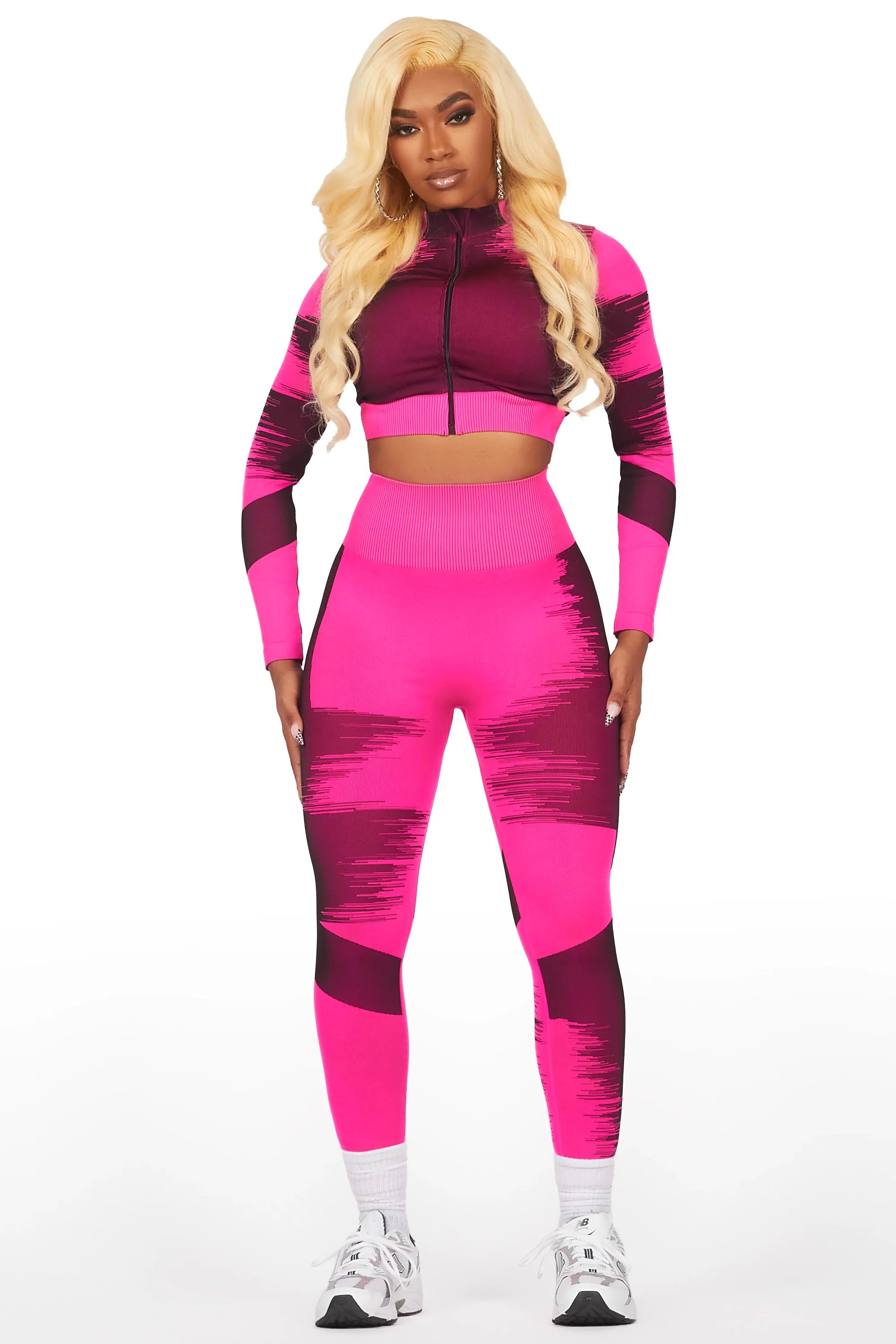 Alishia Fuchsia Active Set - Image 2