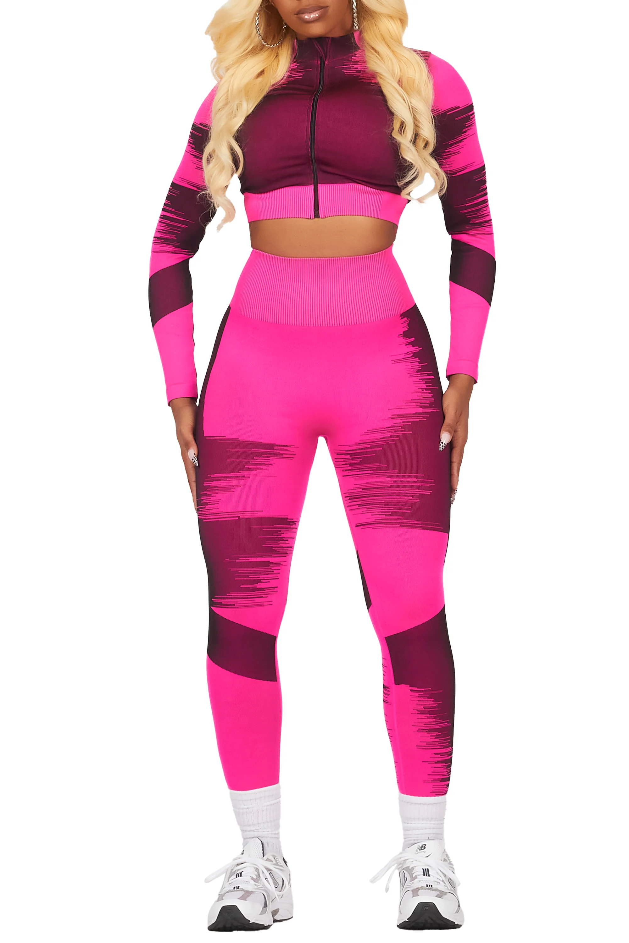 Alishia Fuchsia Active Set - Image 5