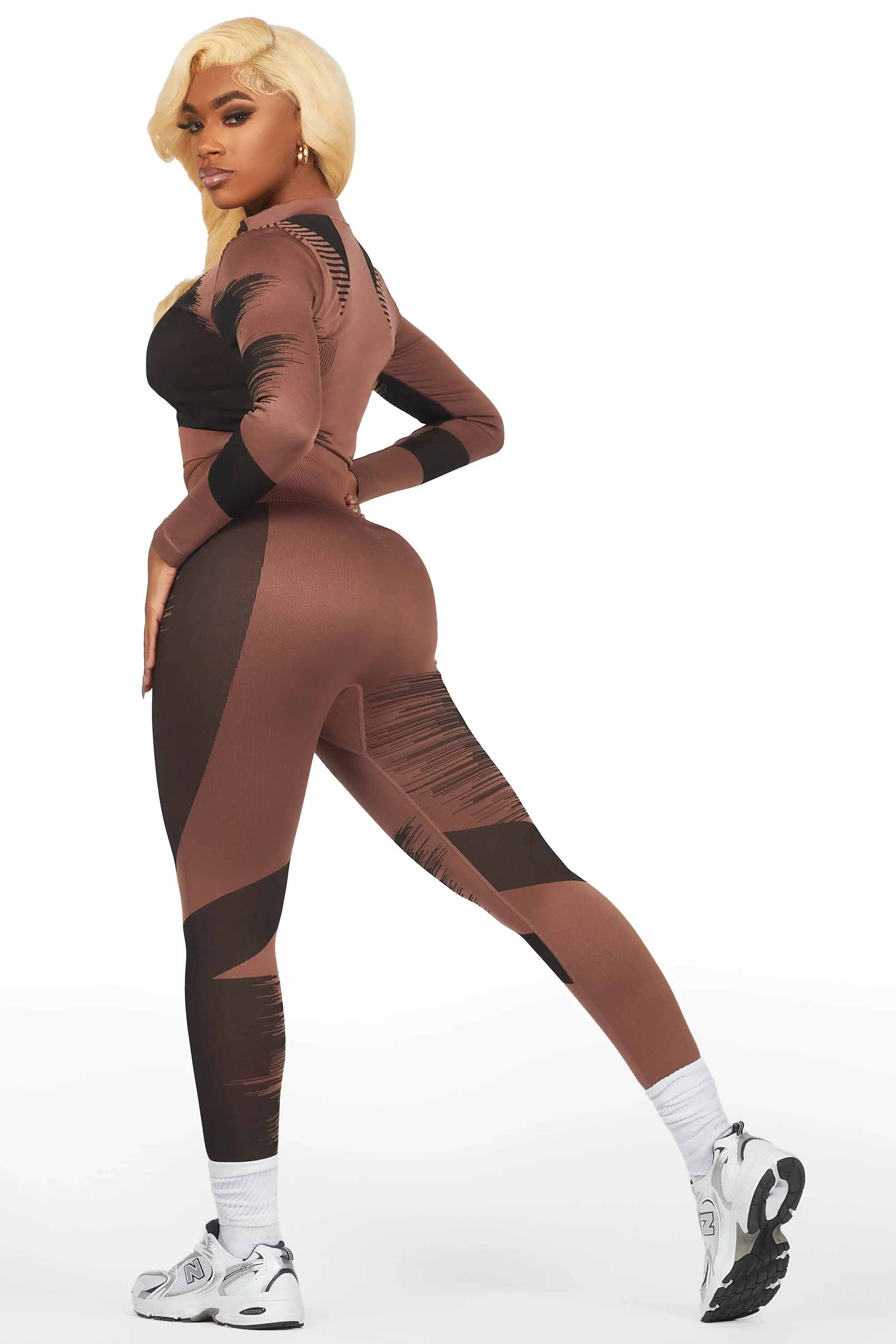 Alishia Mocha Active Set - Image 5