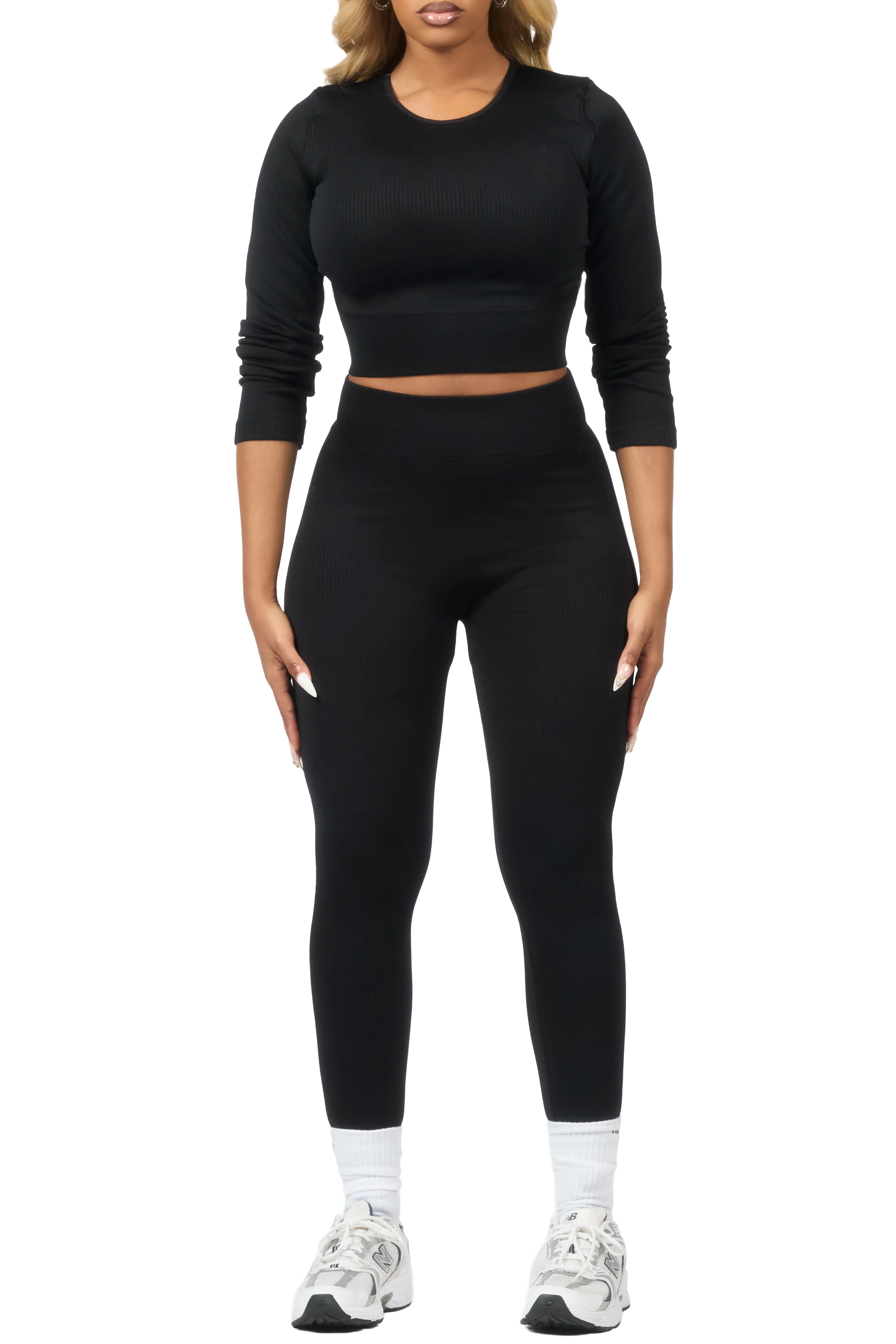 Jalisha Black Active Set - Image 9
