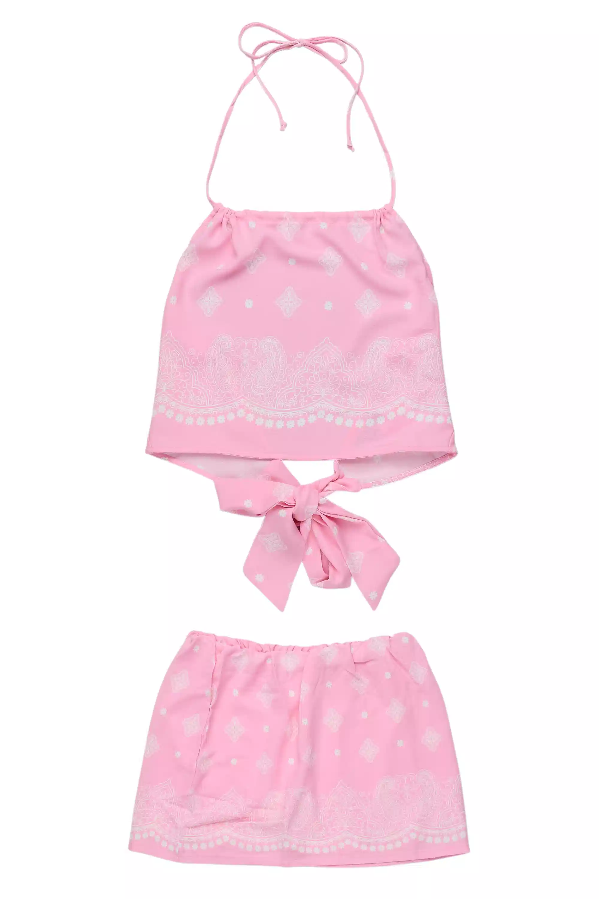 Jakarri Pink Skirt Set - Image 5