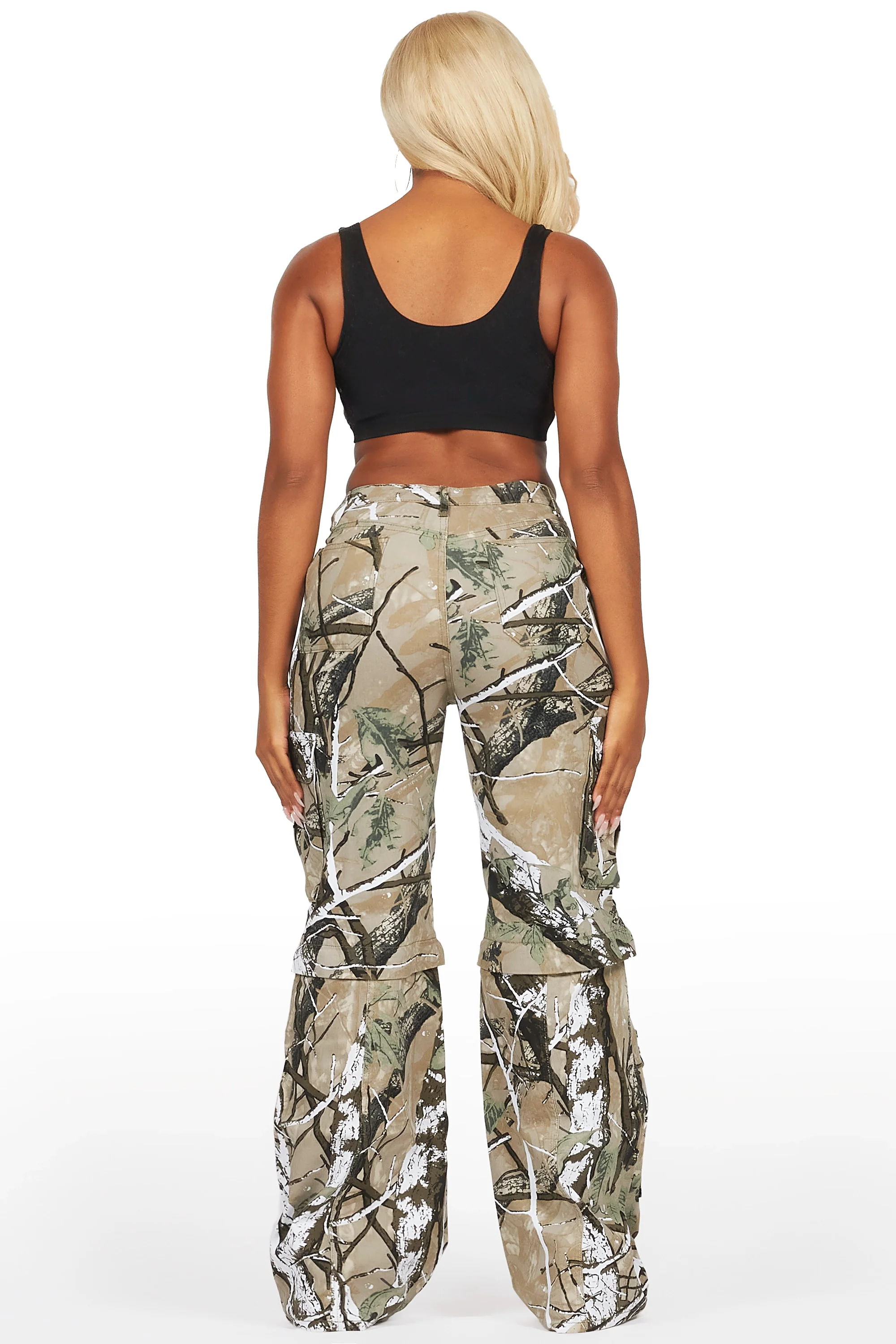 Precious Tree Camo Baggy Stacked Jean - Image 5