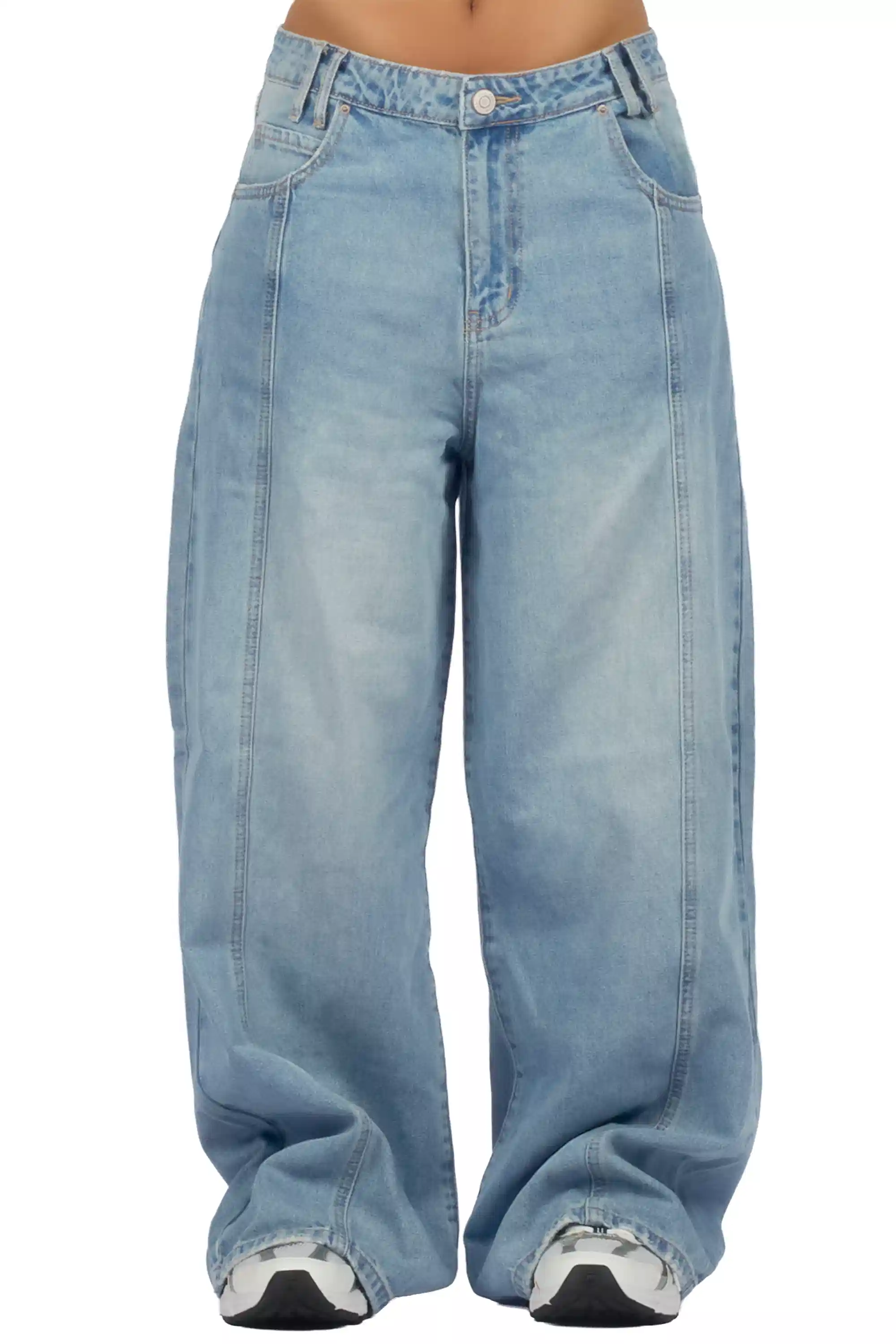 Letitia Med. Wash Extra Baggy Jean - Image 5