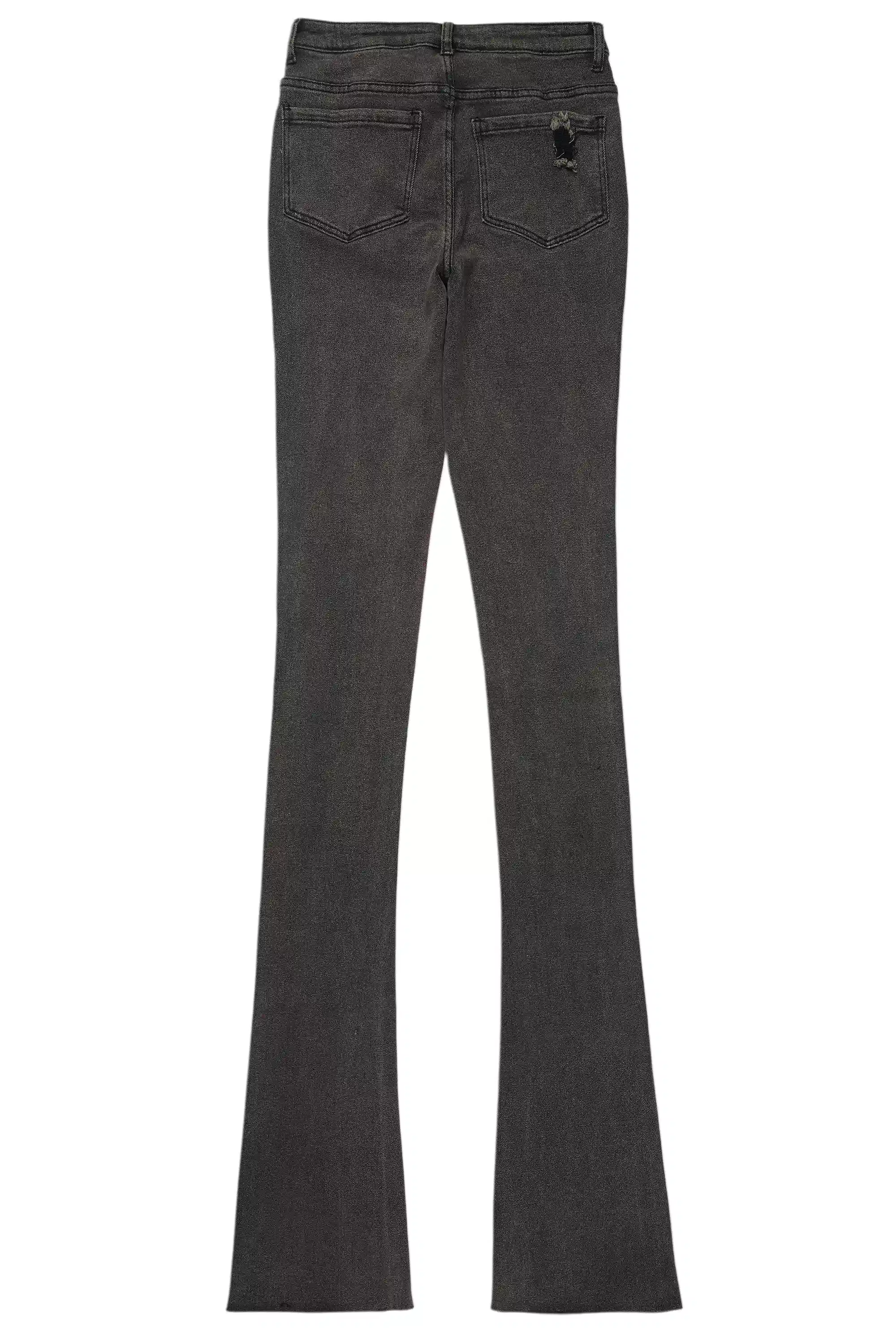 Ashanta Black Wash Super Stacked Jean - Image 8