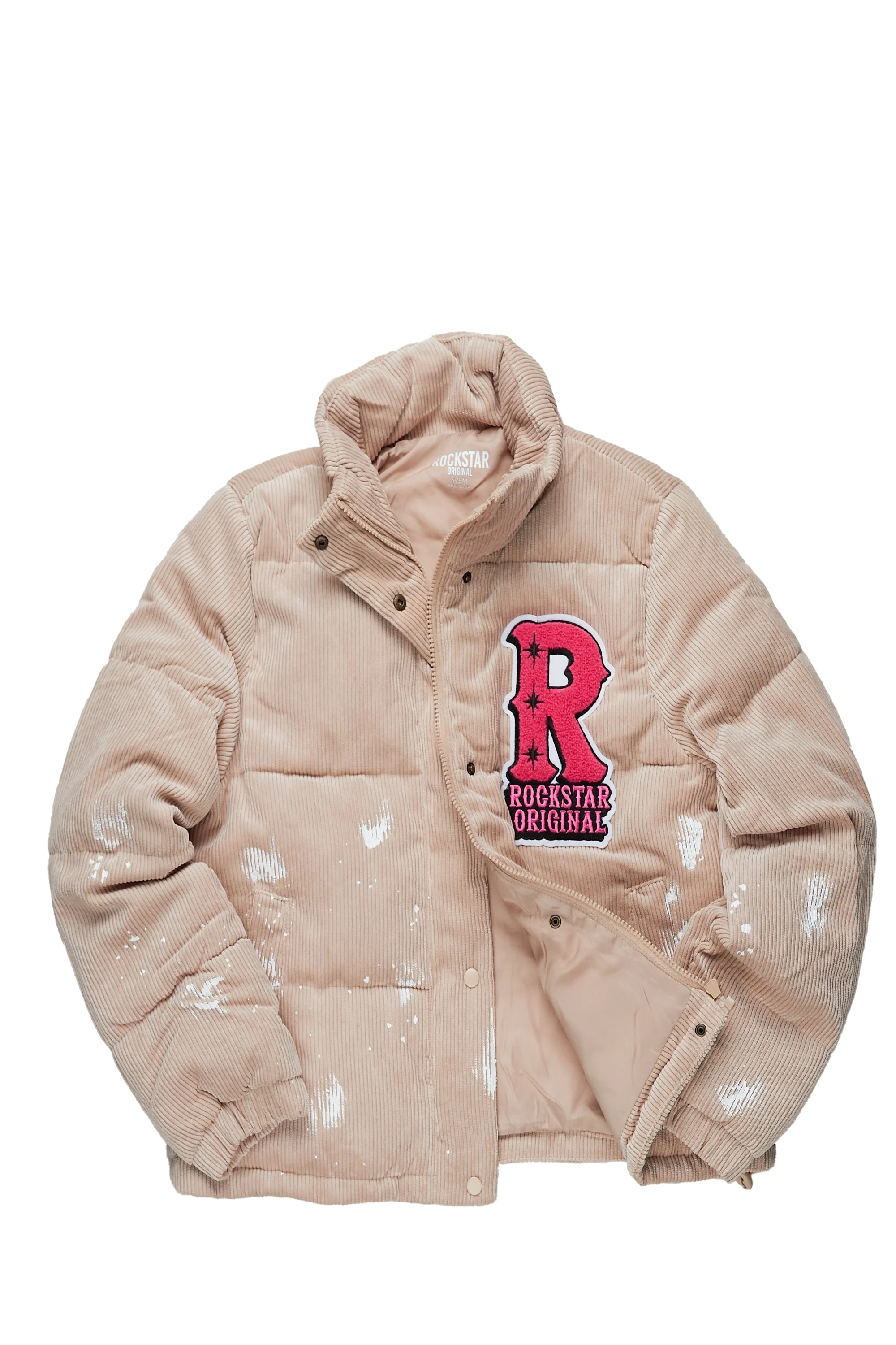 Shirika Beige Puffer Jacket - Image 3