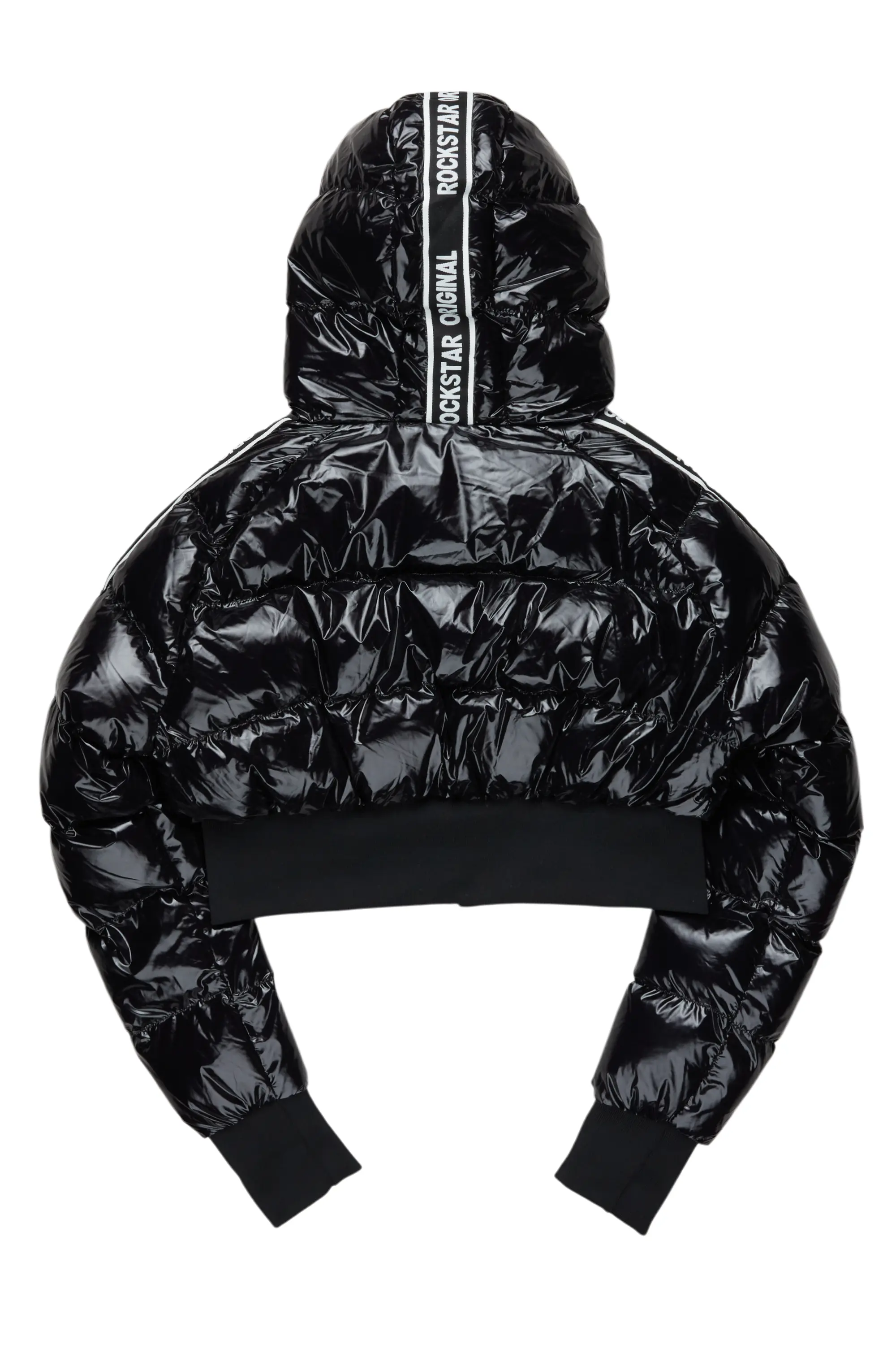 Jackey Black 2.0 Crop Puffer Jacket - Image 11