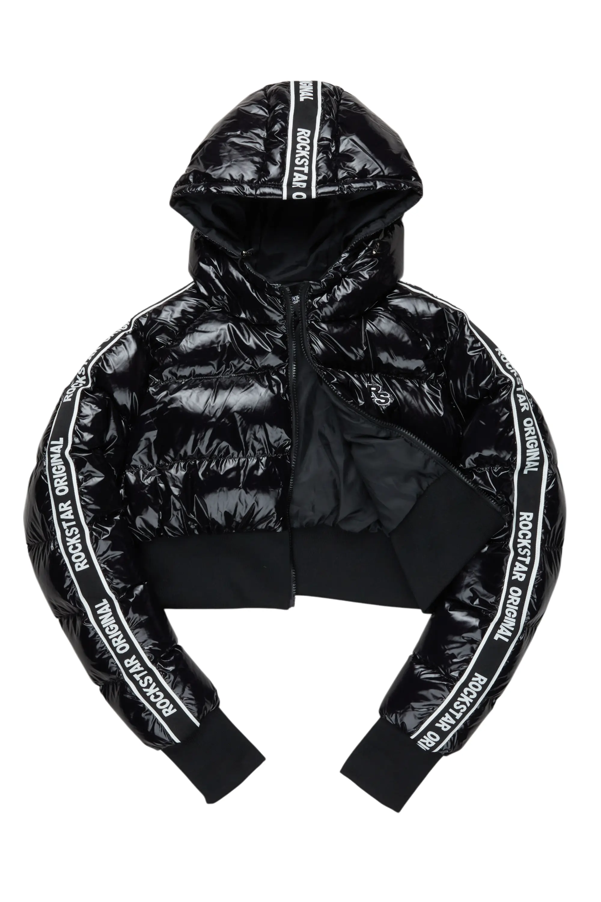 Jackey Black 2.0 Crop Puffer Jacket - Image 5