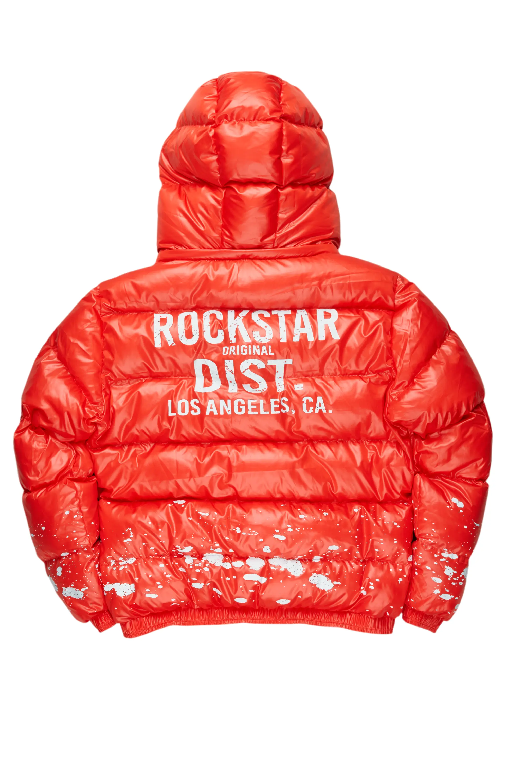 Art Dist. 2.0 Red Puffer Jacket - Image 9