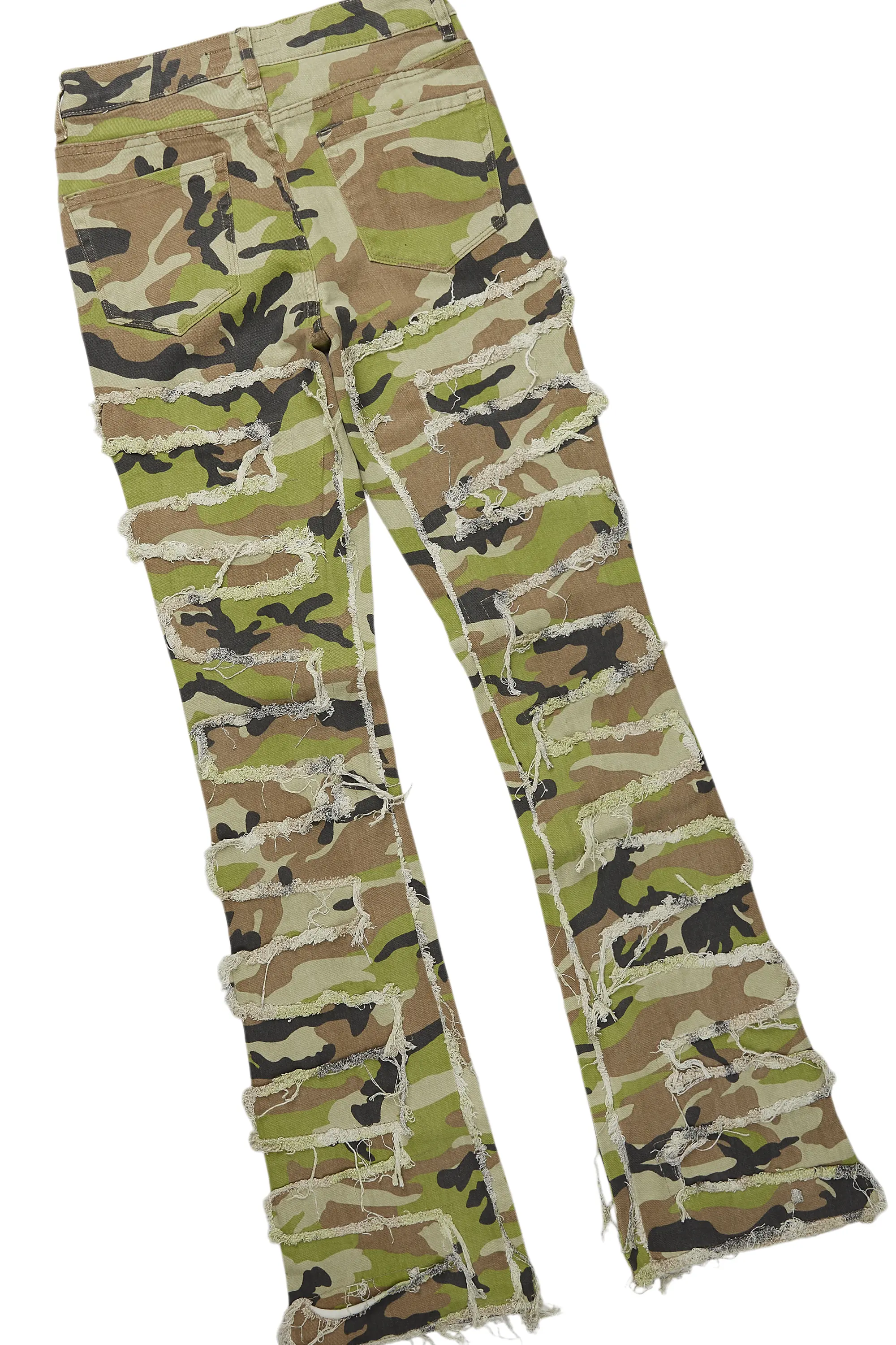 Aniqua White/Camo T-Shirt & Jean Set - Image 5