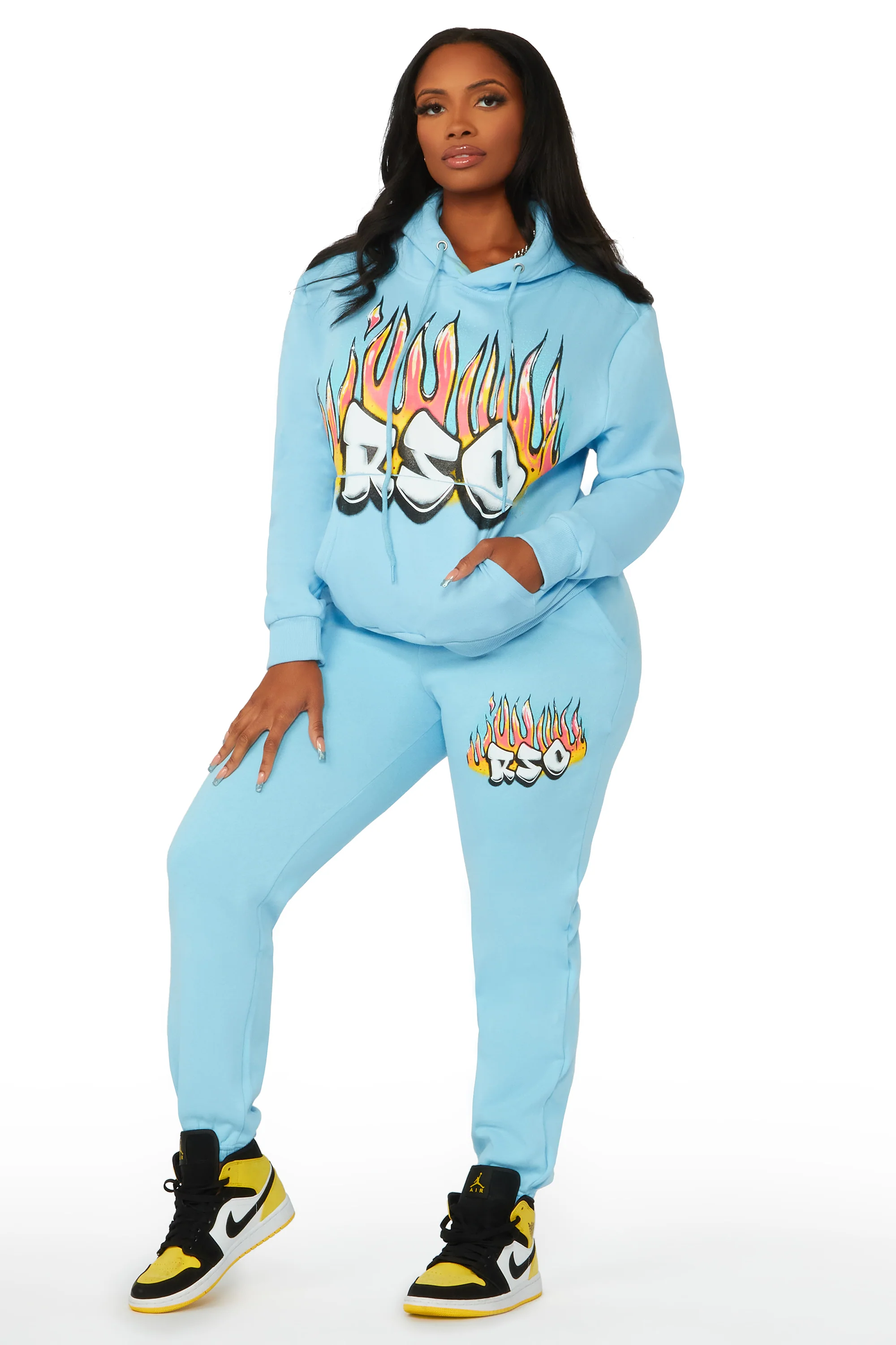 Above Average Baby Blue Trackset - Image 4