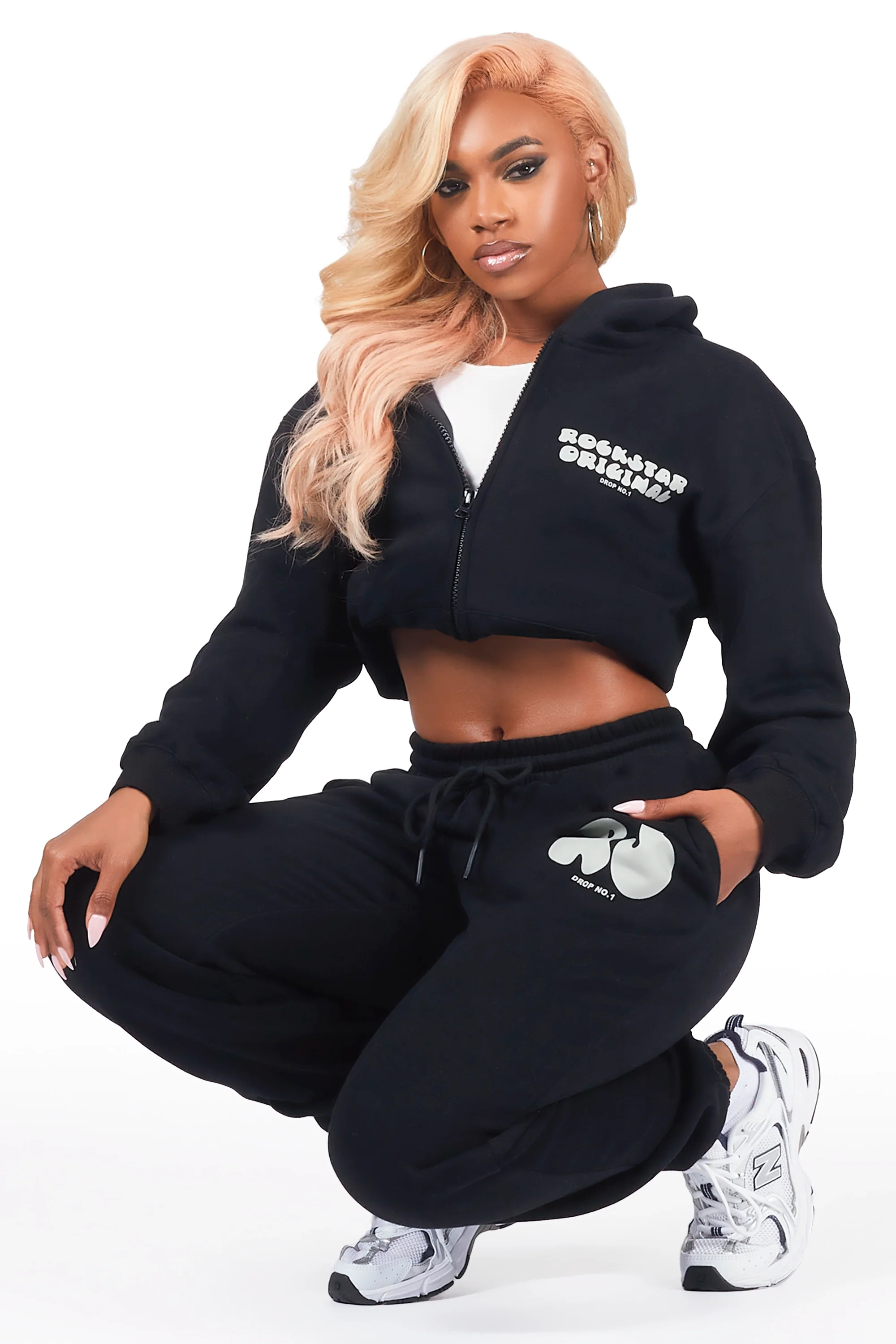 Shandee Black Oversized Trackset - Image 4