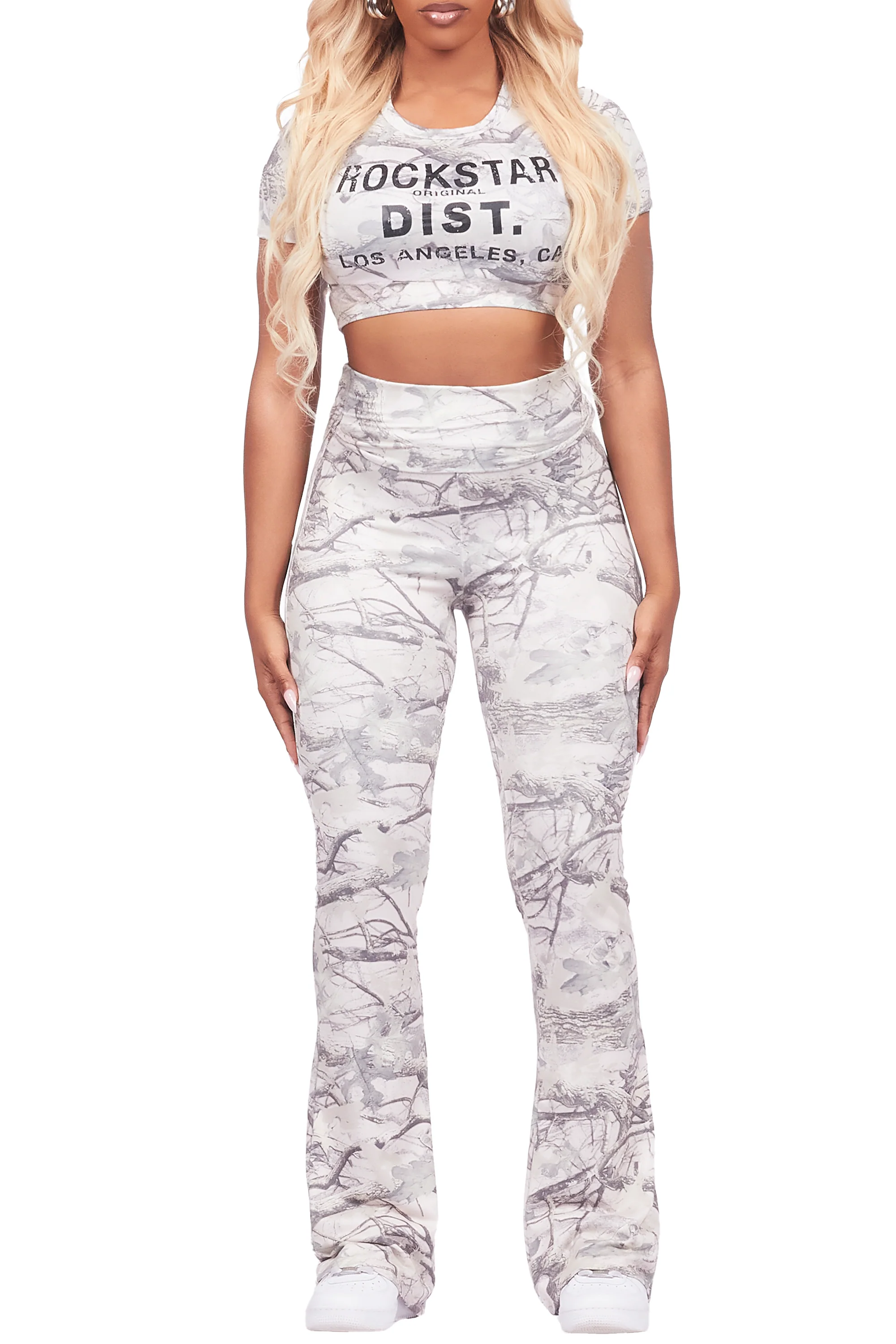 Tareca Tree Camo Lounge T-Shirt Trackset - Image 5