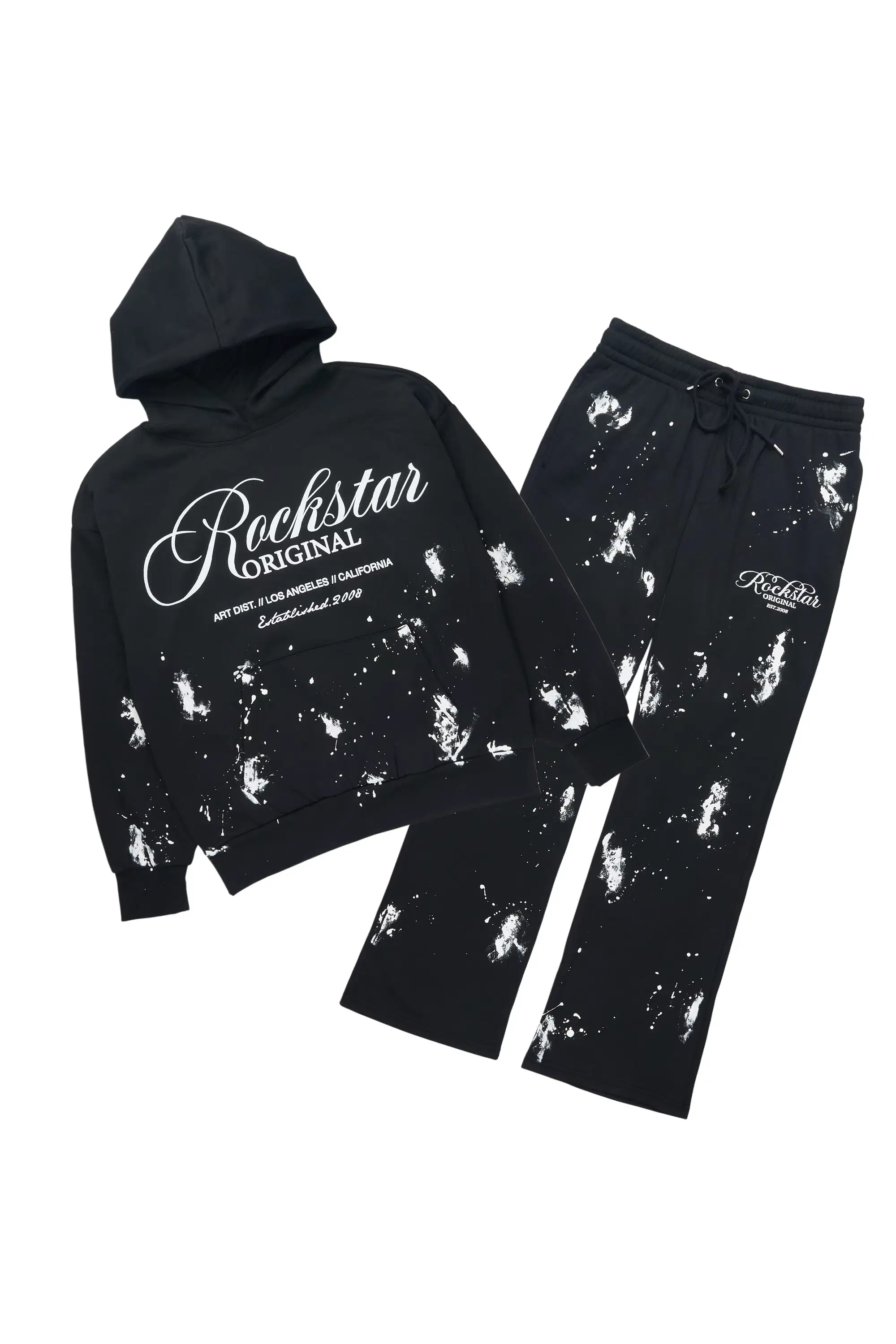 Cresensia Black Relaxed Fit Track Set - Image 3