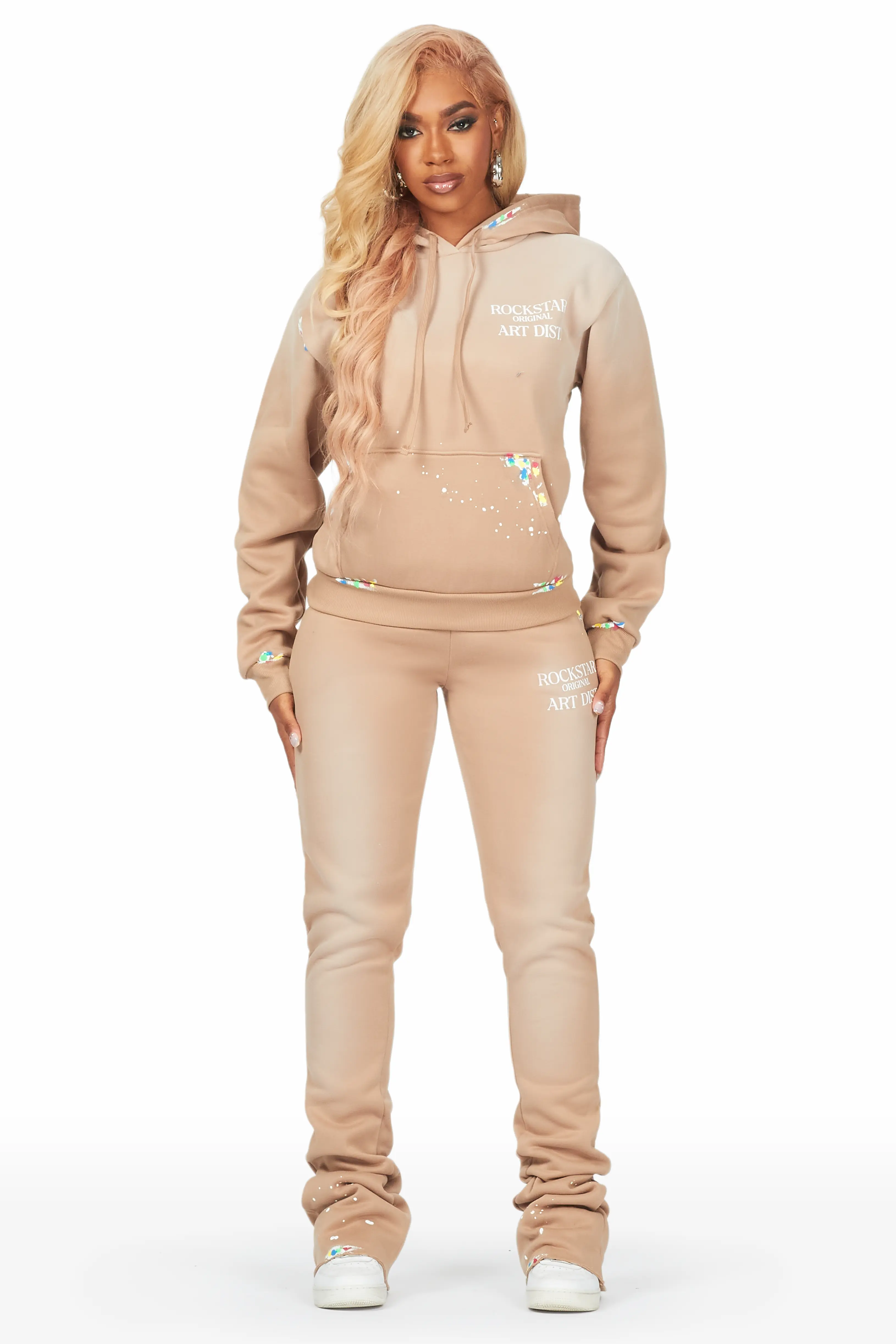 Nevaeh Tan Super Stacked Trackset - Image 2