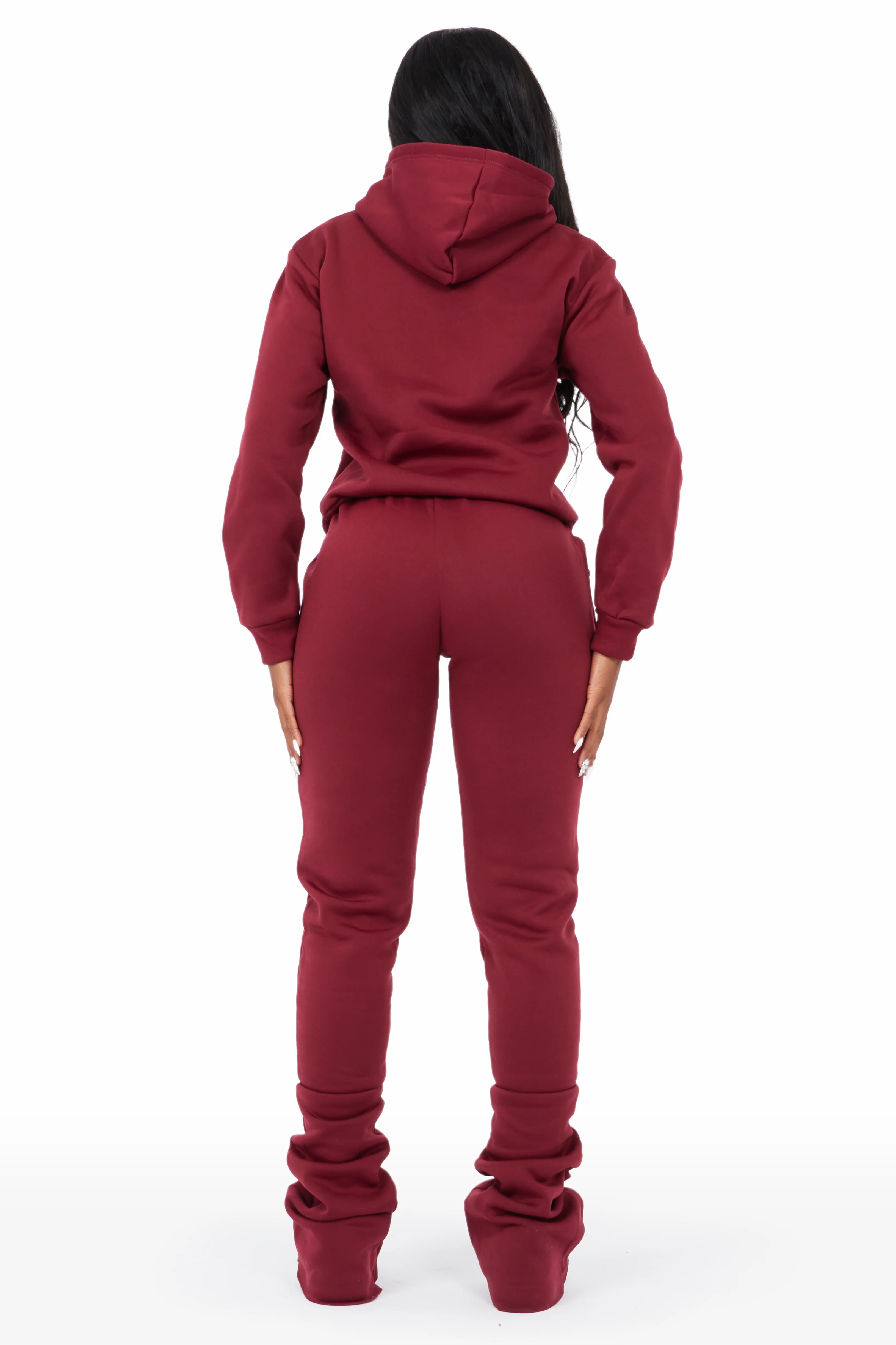 Kila Burgundy Super Stacked Trackset - Image 5