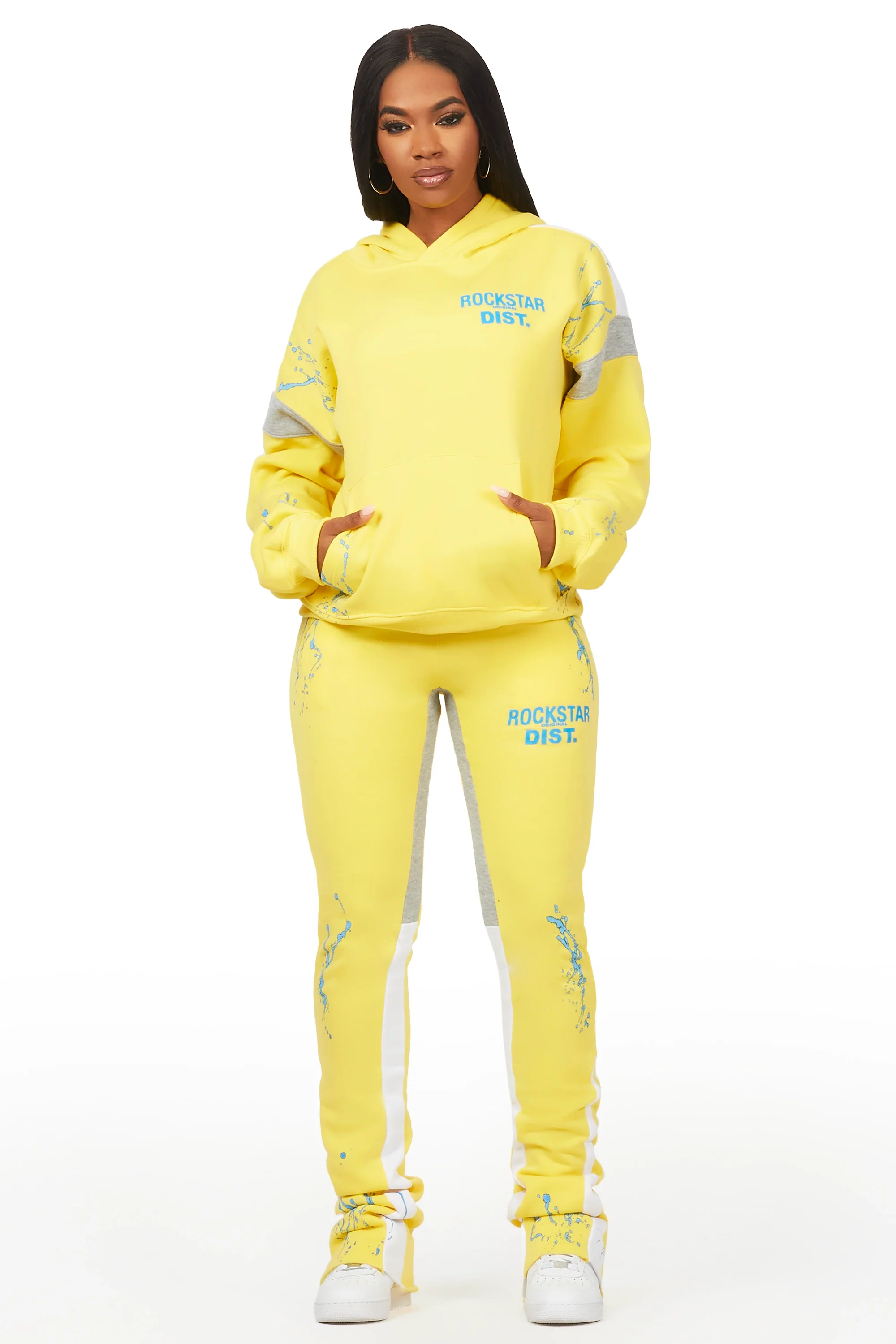 Kyteona Yellow Inset Stacked Trackset - Image 4