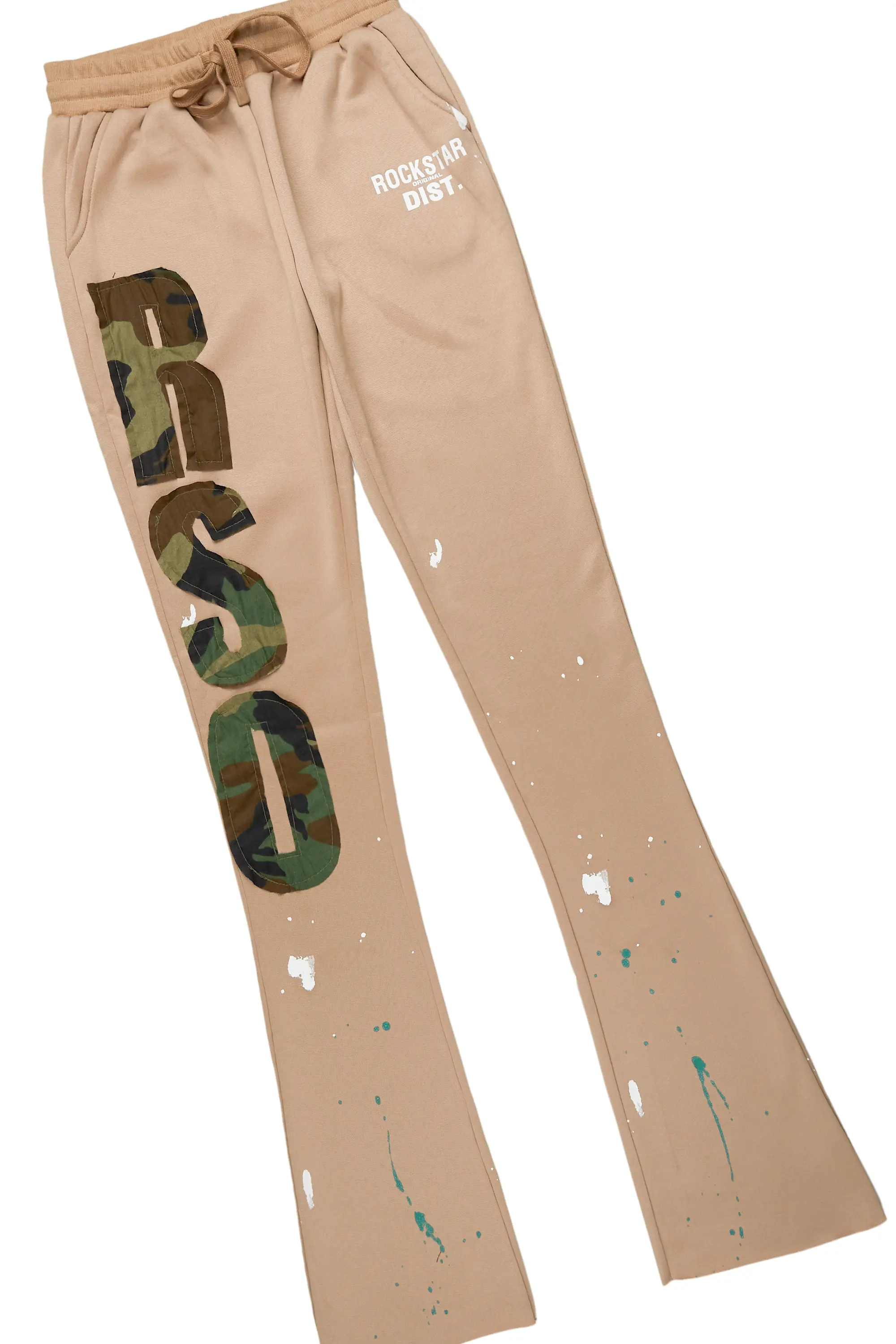 Kiniki White/Tan T-Shirt Trackset - Image 8